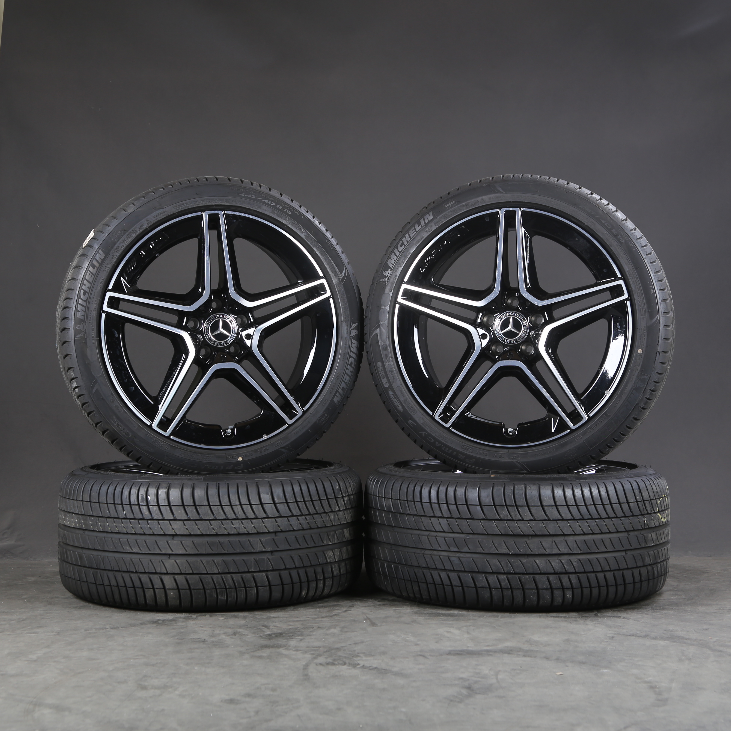 Llantas de verano de 19 pulgadas originales Mercedes CLS AMG C257 A2574011500 Neumáticos de verano