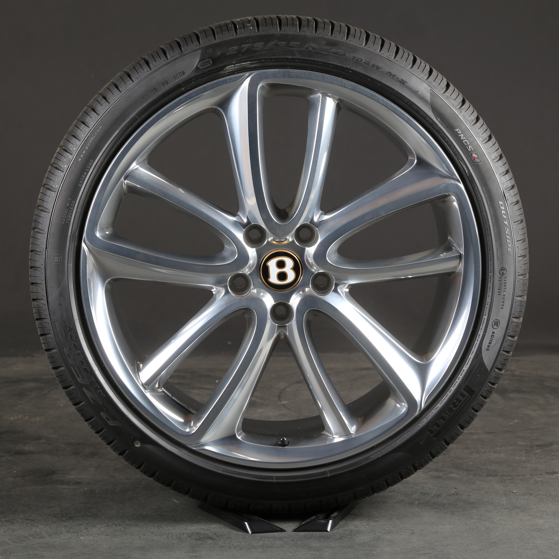 22 pouces d'origine Bentley Continental GT Flying Spur 3S roues d'été 3SA601025T