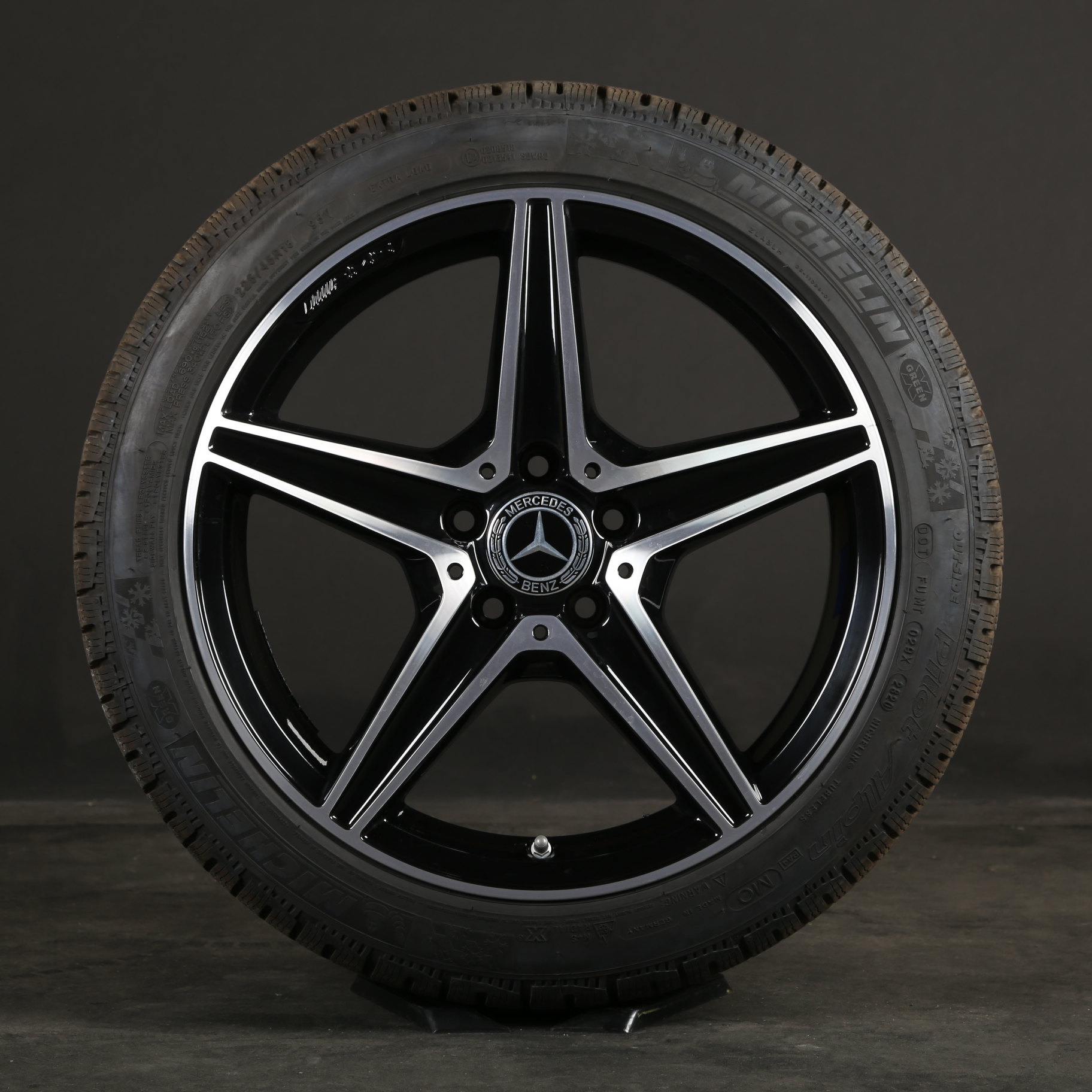 18 pouces roues d'hiver d'origine Mercedes AMG C43 C450 W205 S205 A2054014800
