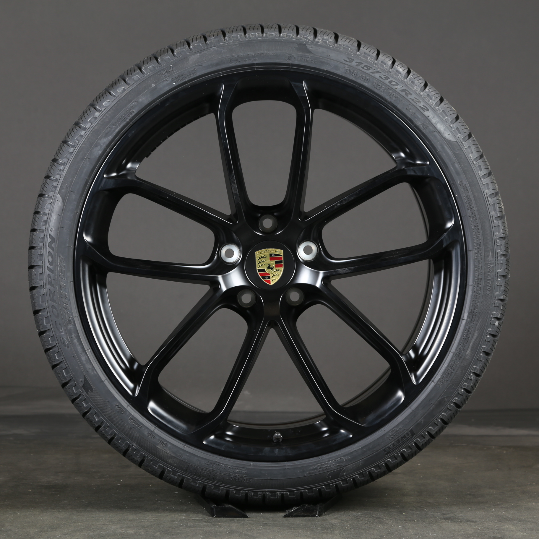 22 pouces roues d'hiver d'origine Porsche Cayenne Coupé GT 9YB 9Y3601025AN