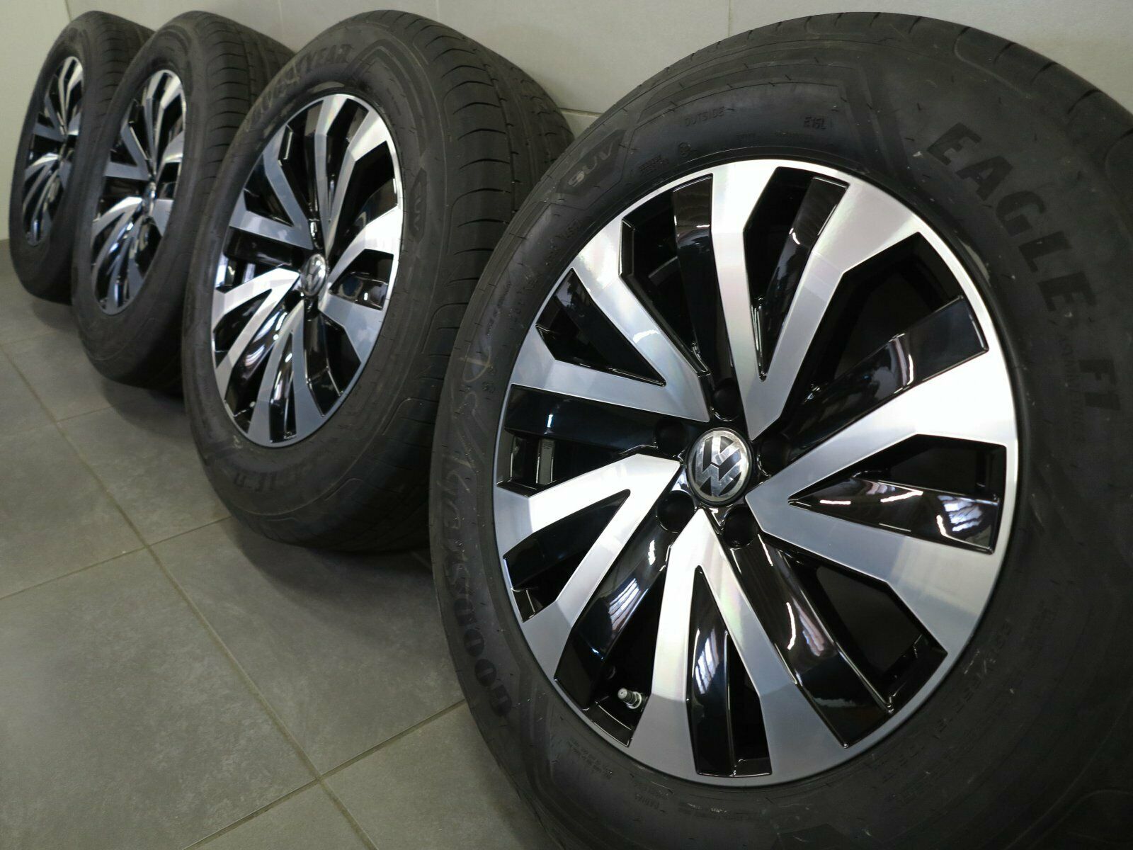 18 pouces roues d'été originales VW Touareg III CR Concordia jantes 760601025M