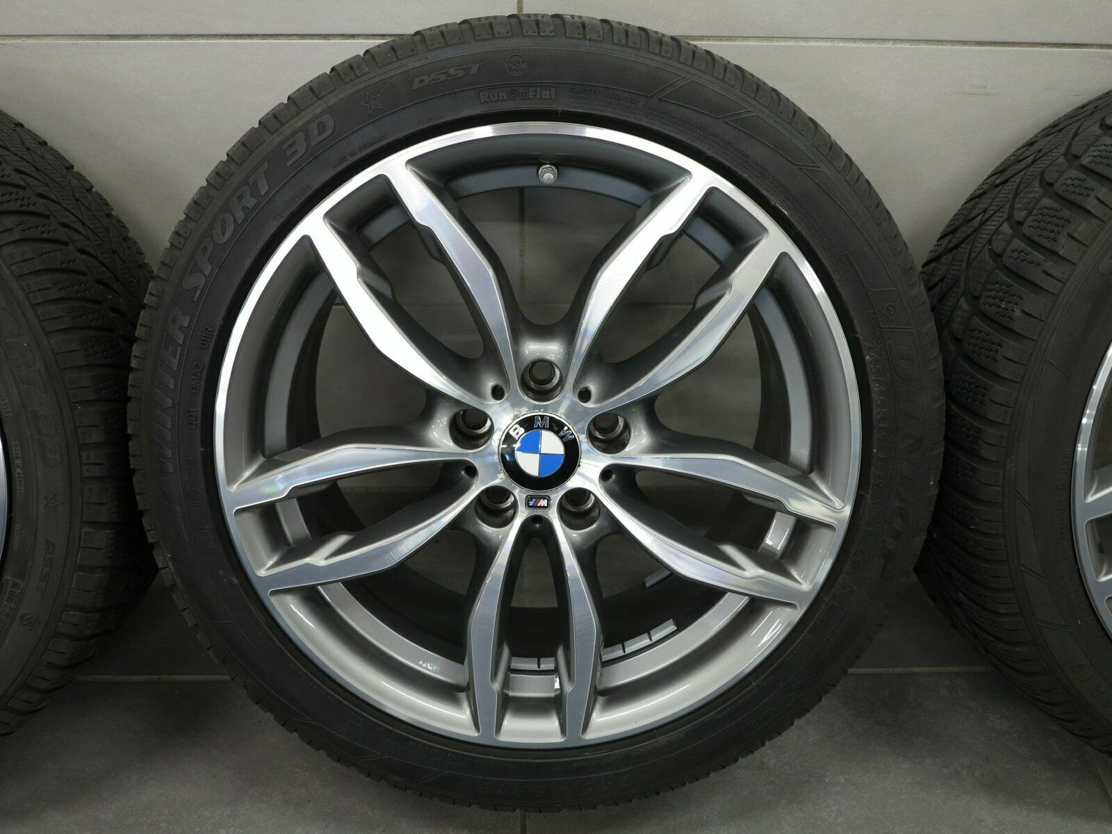 BMW X3 F25 X4 F26 M622 original 19 pouces roues d'hiver 7849661 pneus d'hiver