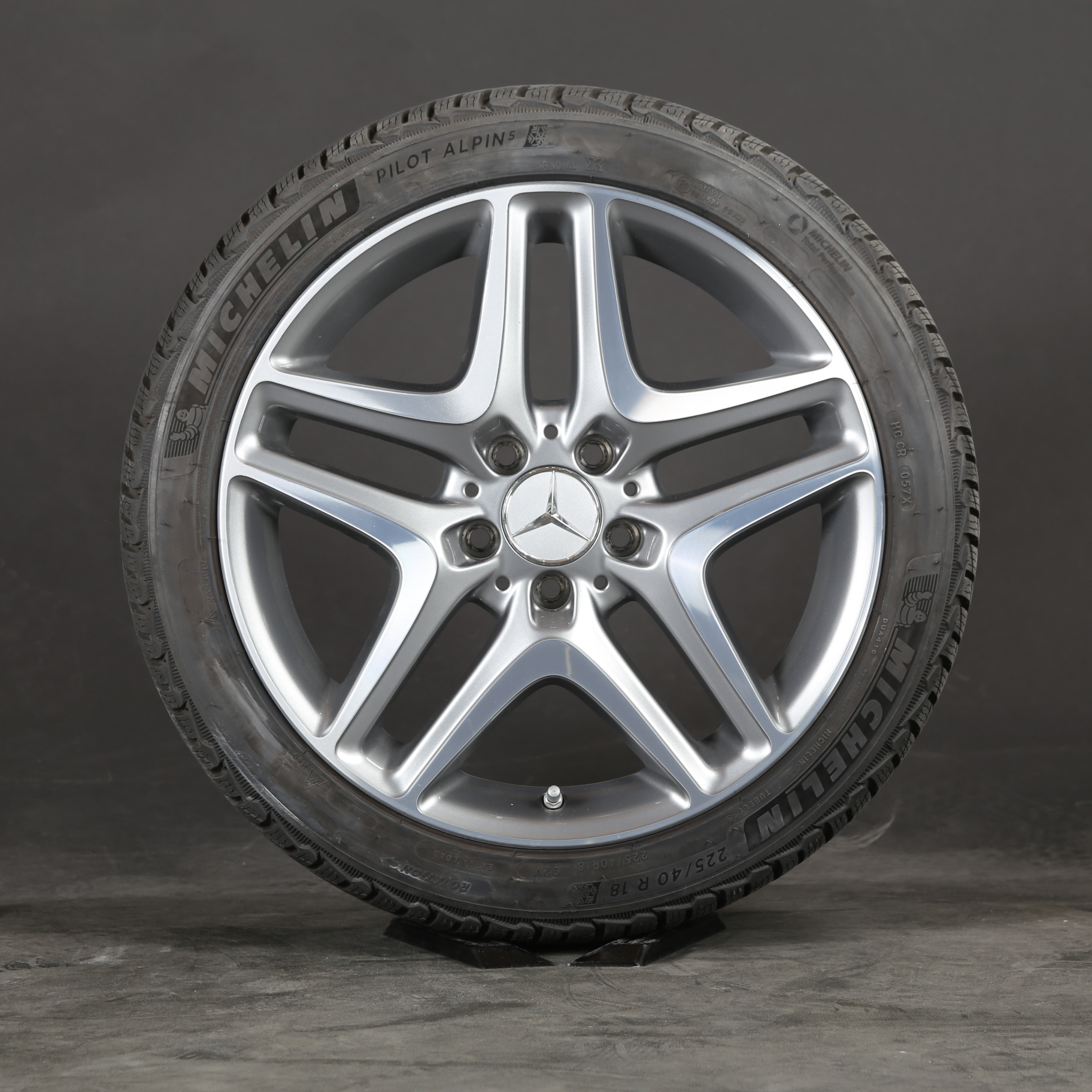18 pouces roues d'hiver d'origine Mercedes SLK SLC R172 A1724011602 pneus d'hiver