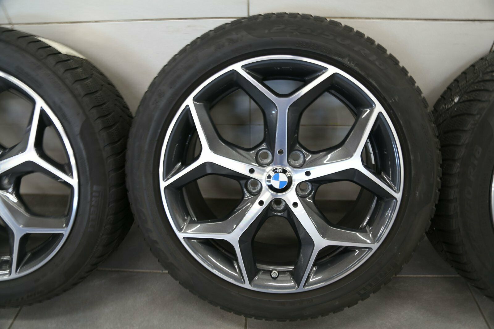 18 pouces roues d'hiver d'origine BMW X1 F48 X2 F39 569 6856070 jantes de pneus d'hiver