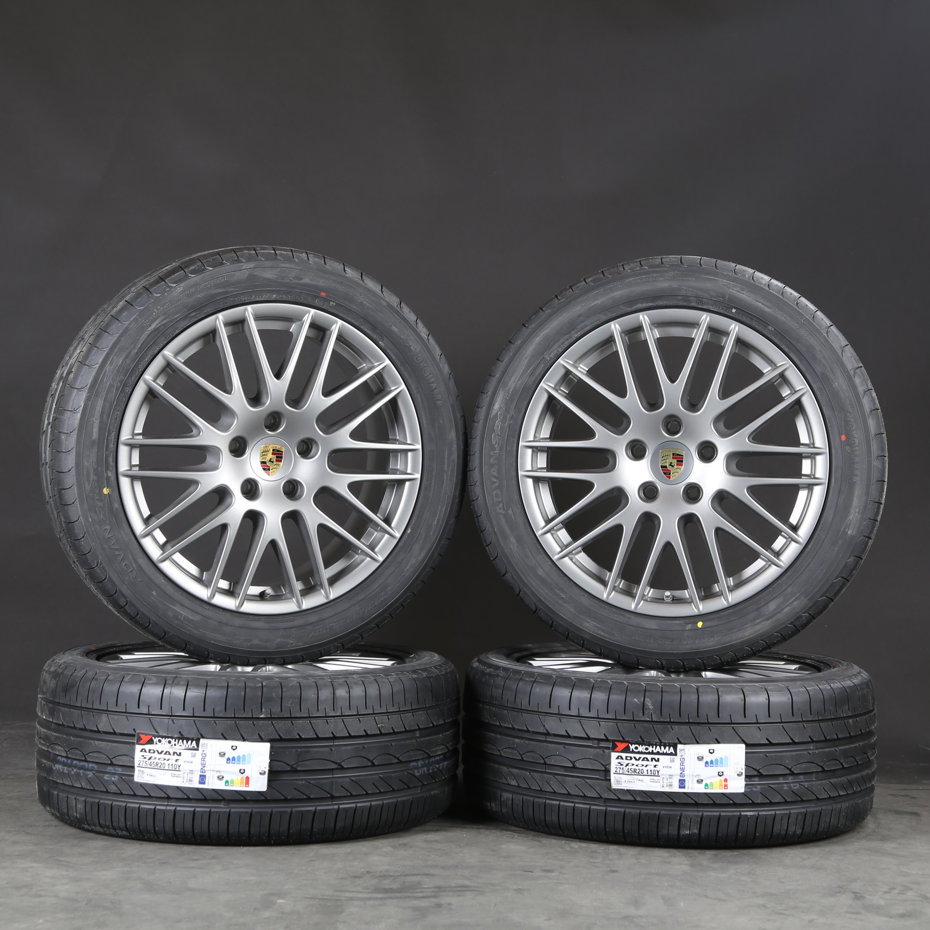 20 pouces roues d'été d'origine Porsche Cayenne II 958 7P5601025Q pneus d'été