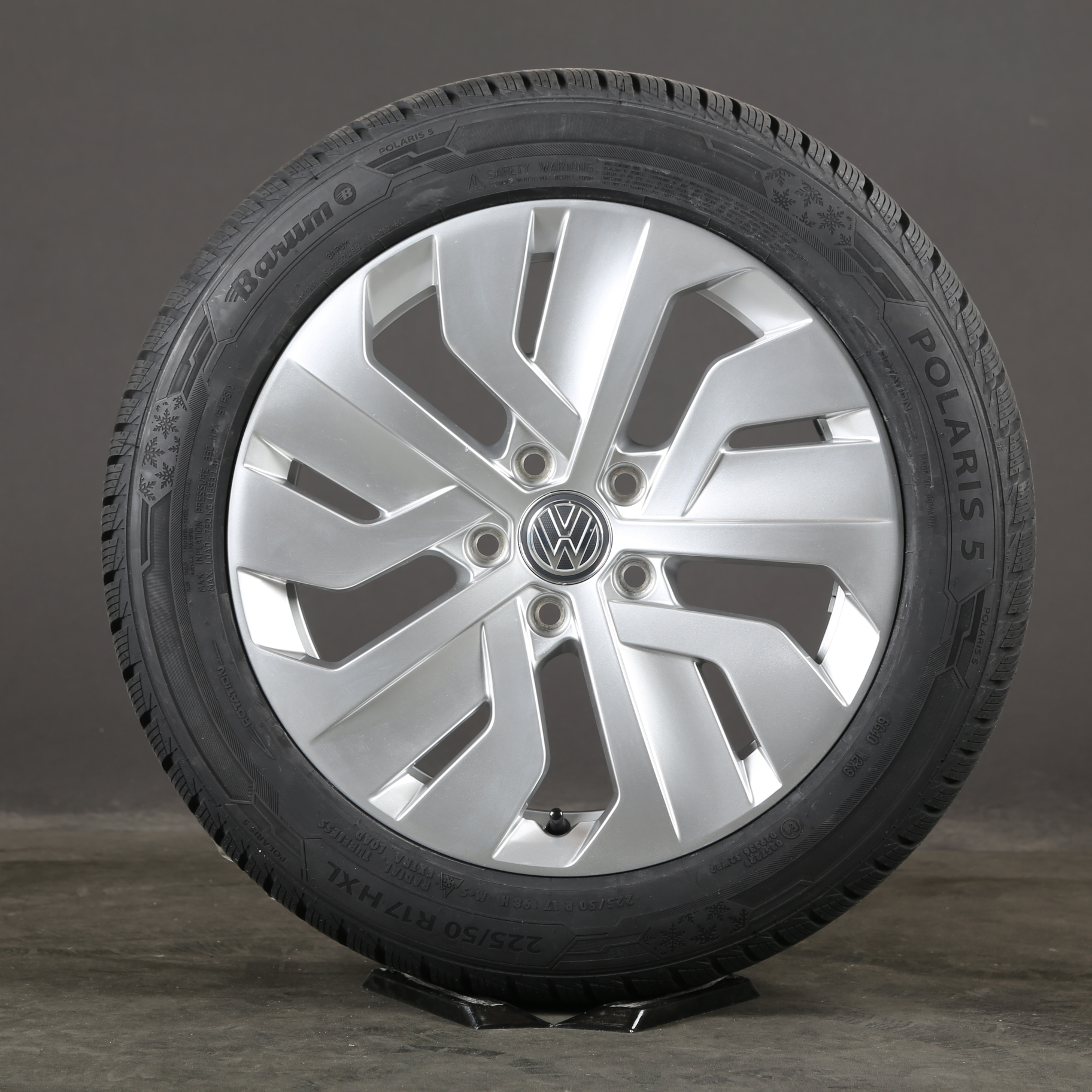 17 pulgadas originales VW ruedas de invierno Touran 5T Sharan 7N neumáticos de invierno