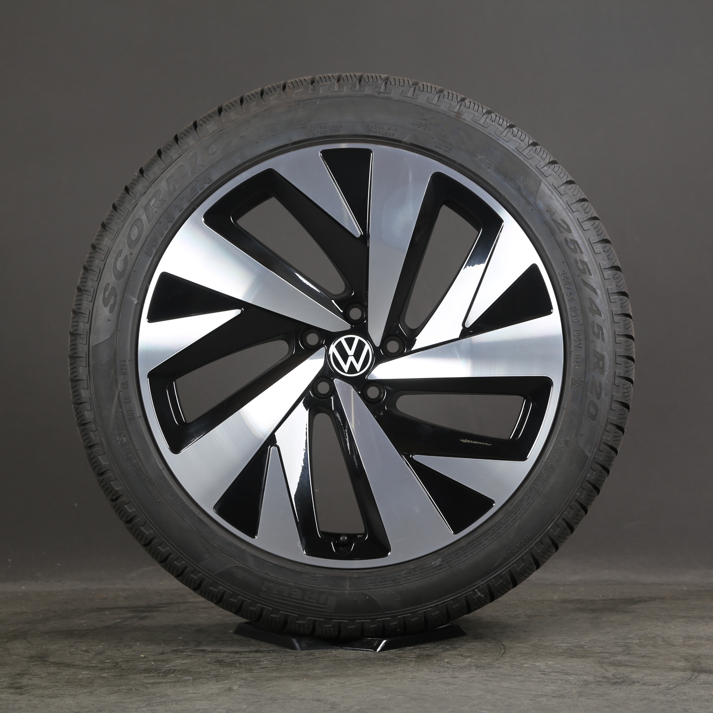 ruedas de invierno de 20 pulgadas originales VW ID.4 ID.5 Drammen 11A601025A Neumáticos de invierno