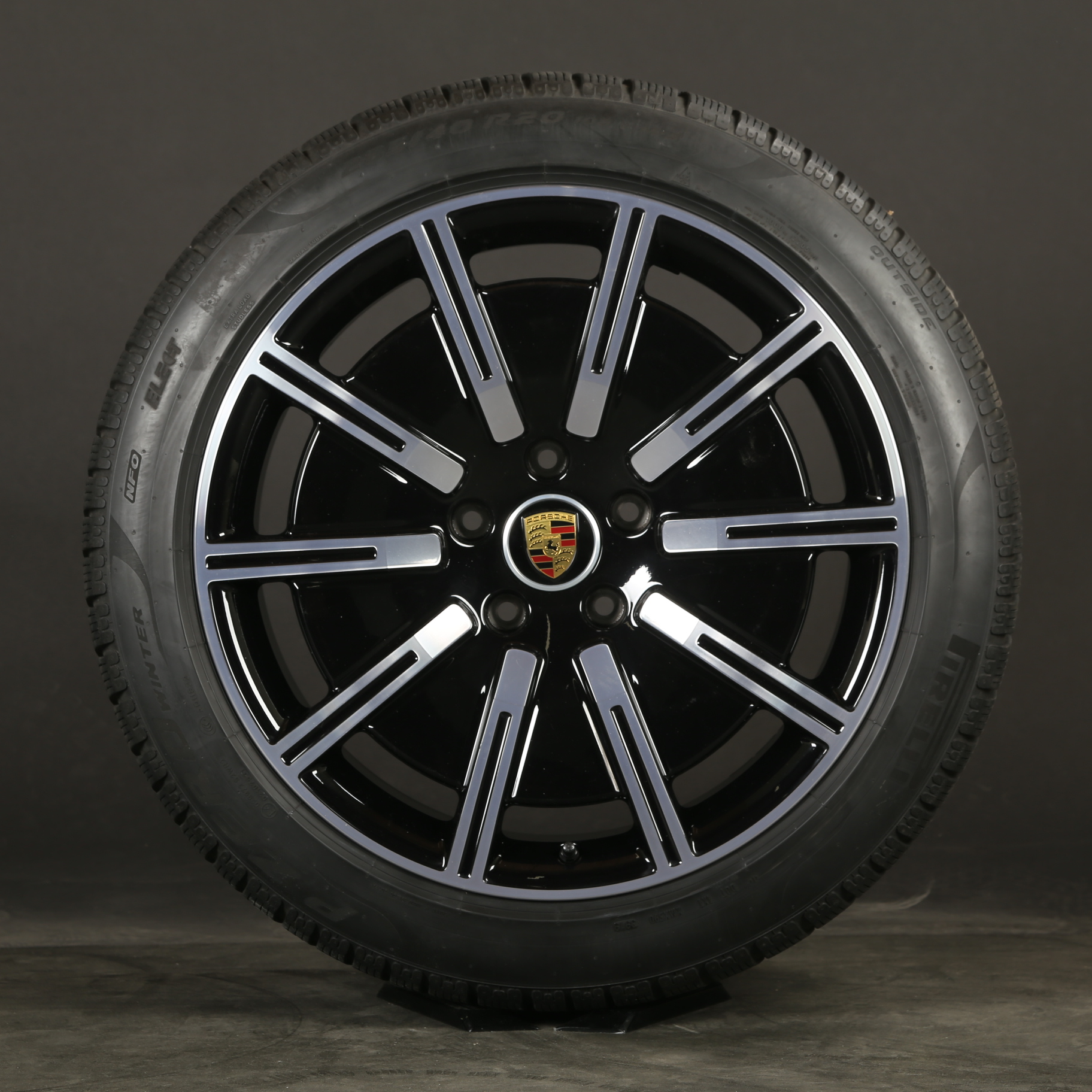 20 pouces roues d'hiver d'origine Porsche Taycan Aero 9J1601025E 9J1601025F Jantes