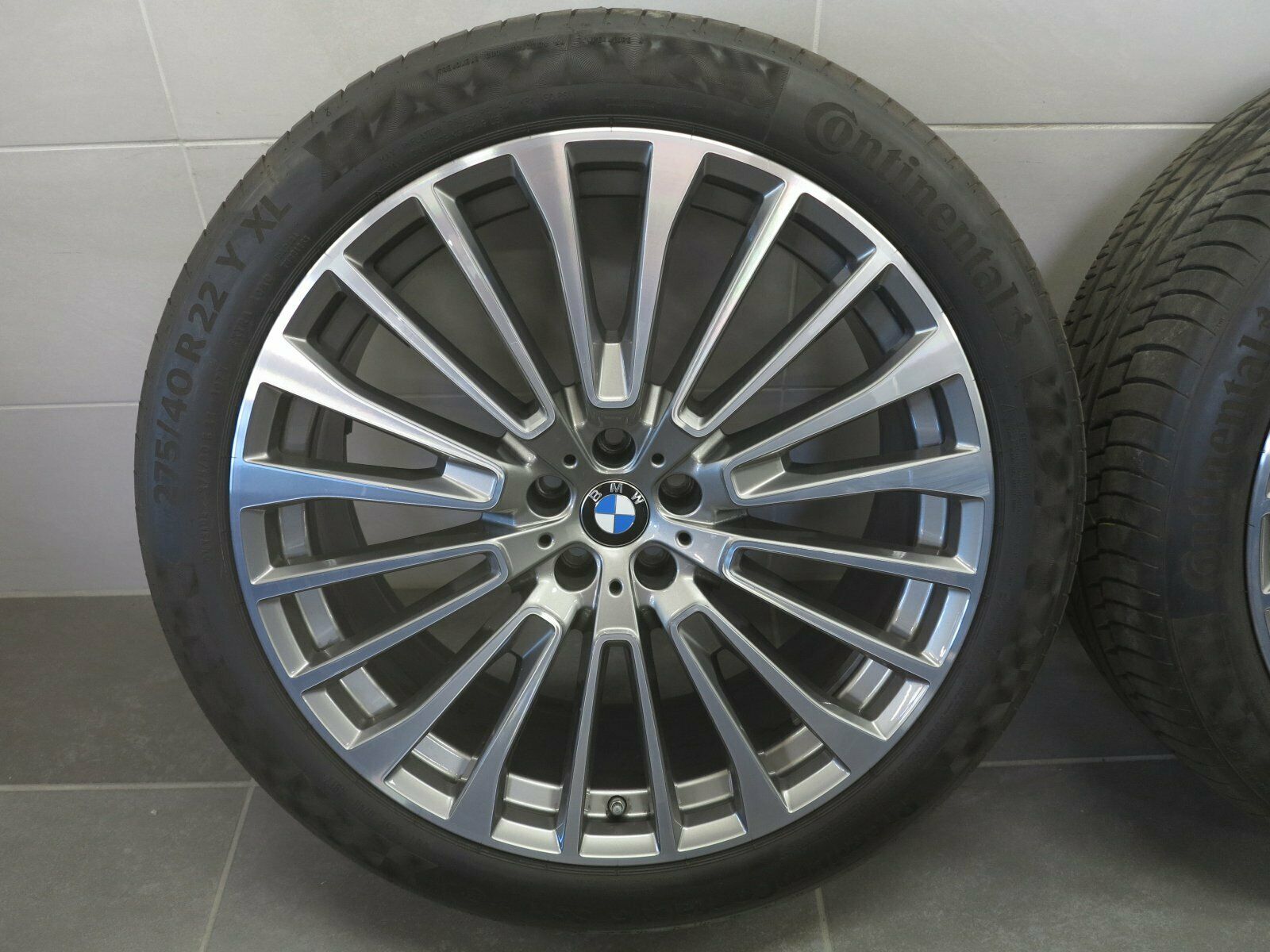 22 inch zomerwielen origineel BMW X7 G07 aluminium velgen 6885144 6885463 Styling 757