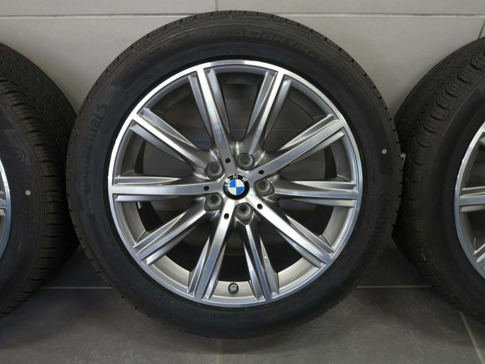 18 tommer helårsfælge originale BMW 5-serie G30 Styling 684 6874441 G31 (D147)