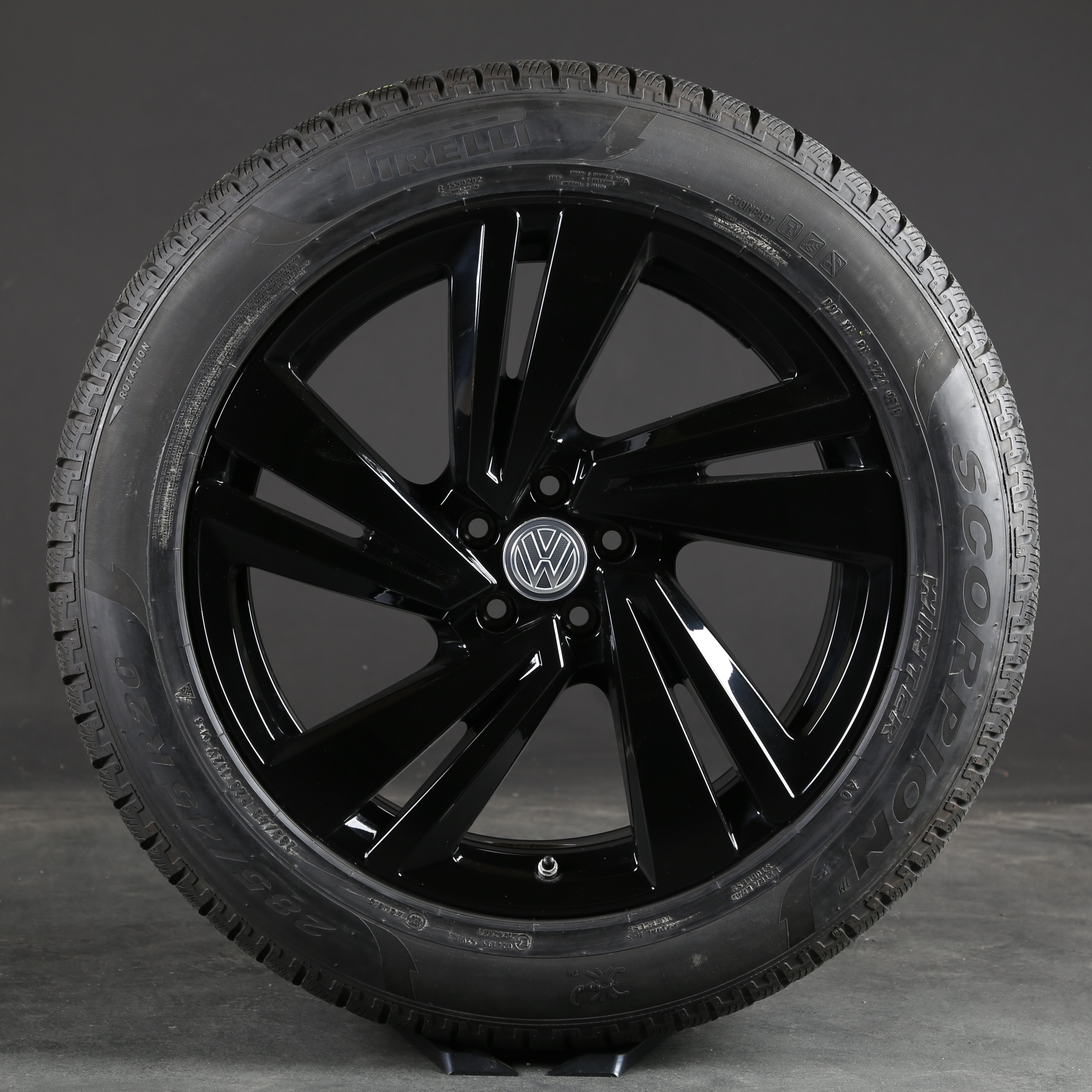 20 inch original VW Touareg III CR7 winter wheels Nevada 760601025AA winter tires