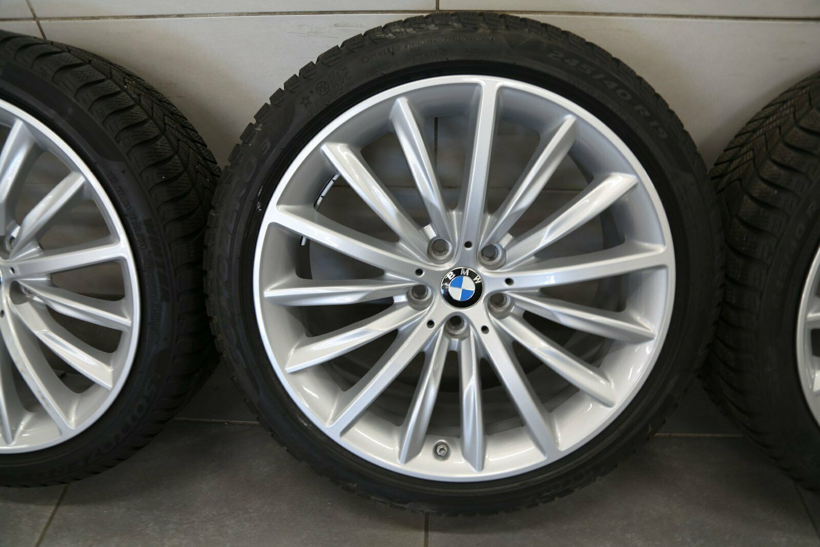 19 pouces roues d'hiver d'origine BMW Série 5 G30 G31 633 6863419 jantes de pneus d'hiver