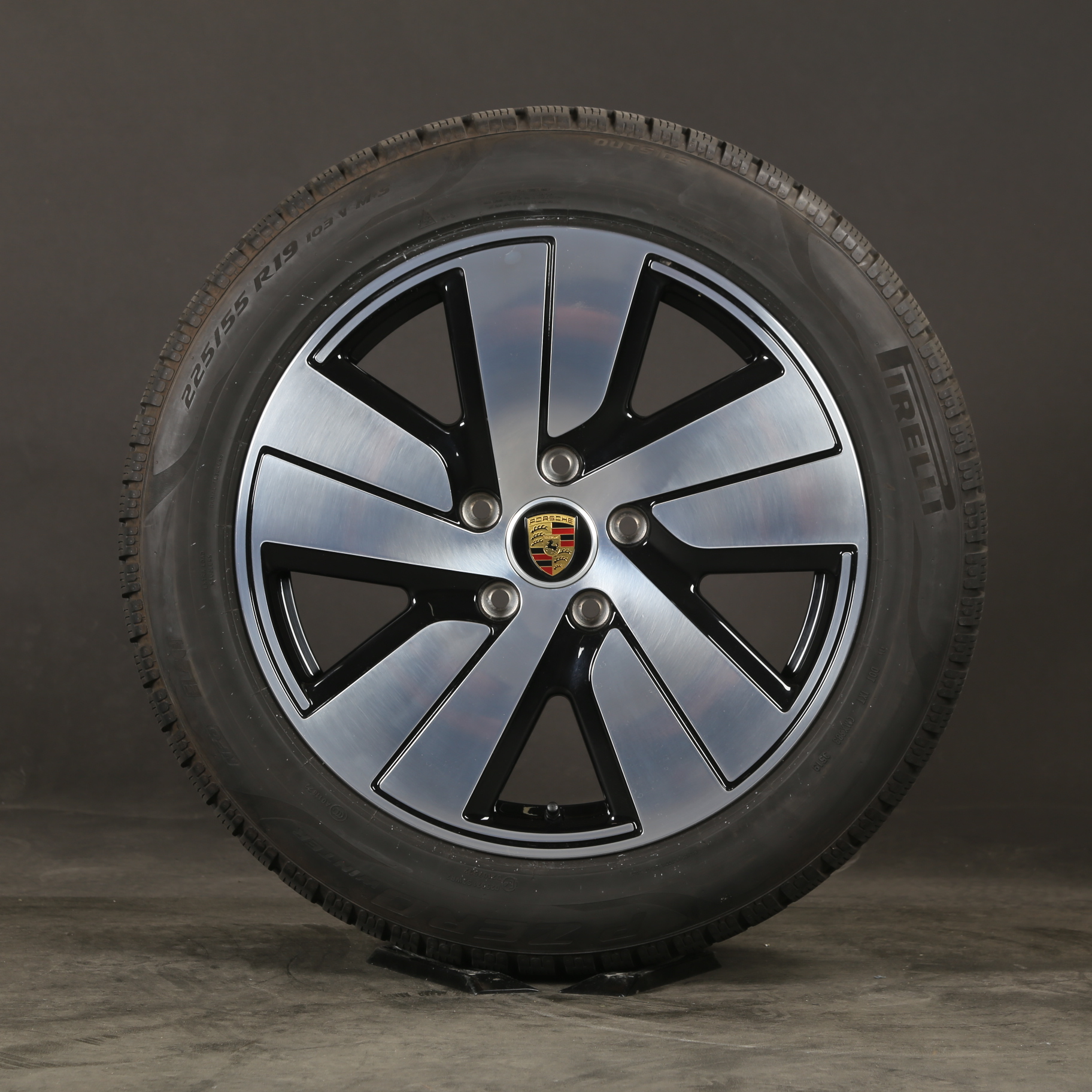 19 pouces roues d'hiver d'origine Porsche Taycan 9J1601025B pneus d'hiver