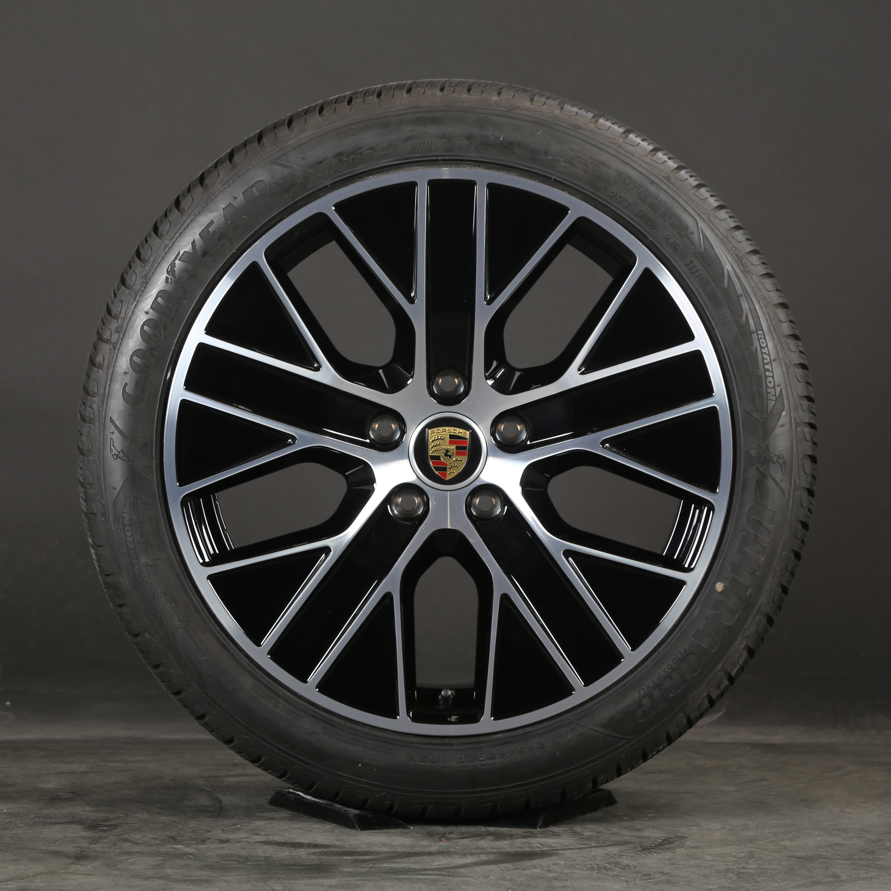 20 pouces roues d'hiver d'origine Porsche Taycan Turbo Y1A 9J1601025J Aero