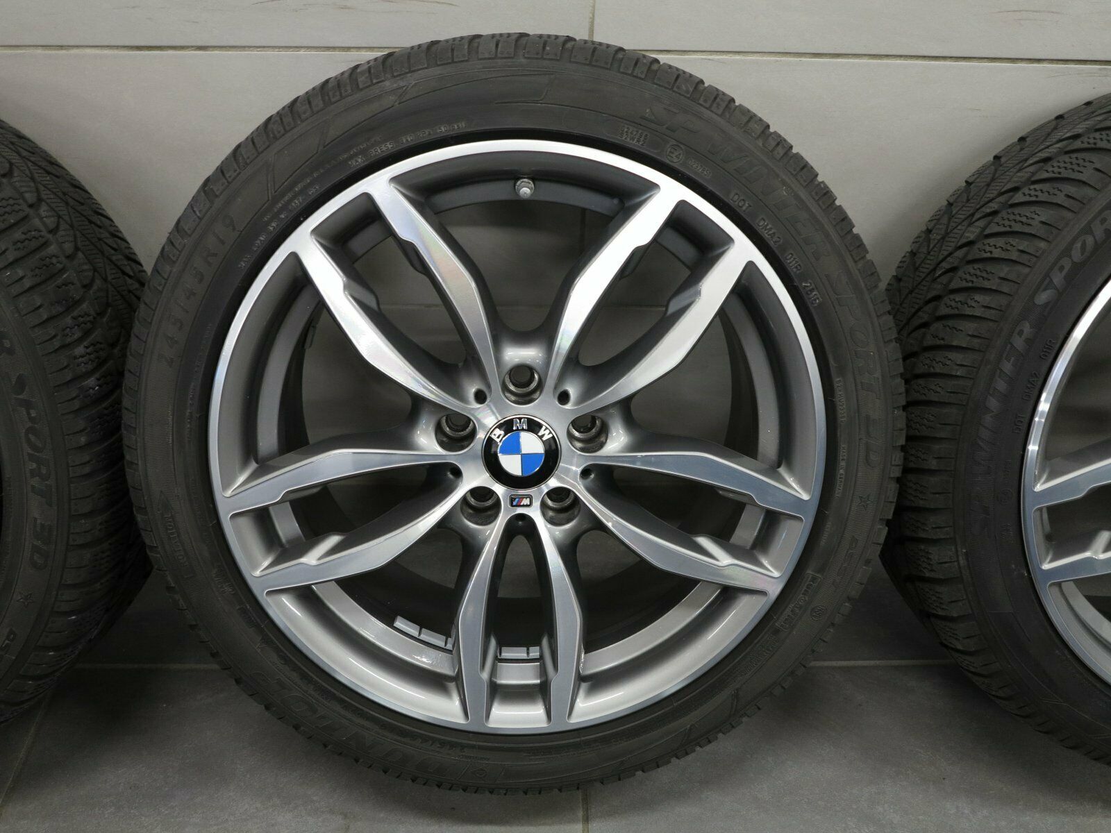 BMW X3 F25 X4 F26 M622 llantas de invierno originales de 19 pulgadas 7849661 neumáticos de invierno