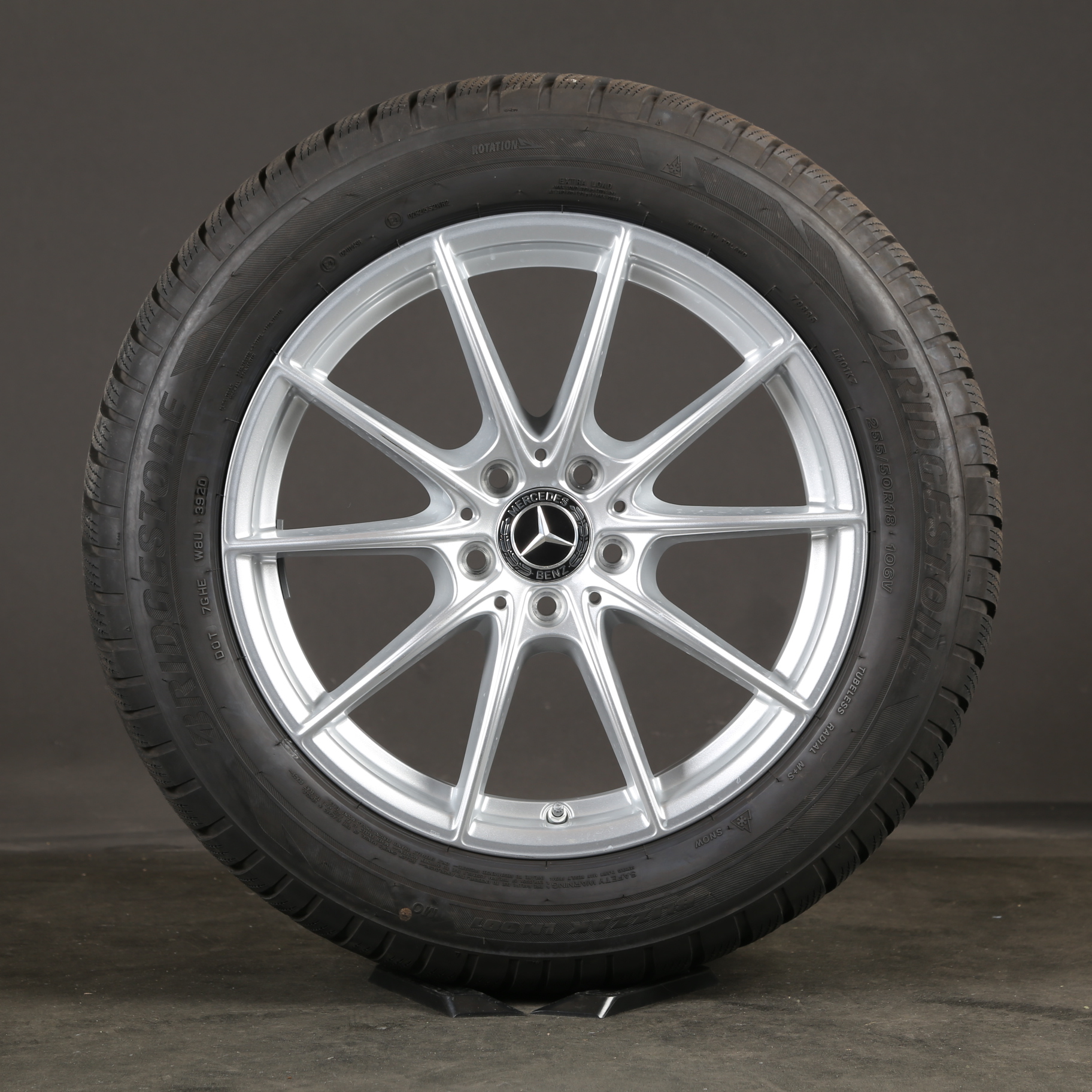 18 pouces roues d'hiver d'origine Mercedes Classe S W223 A2234012800 pneus d'hiver