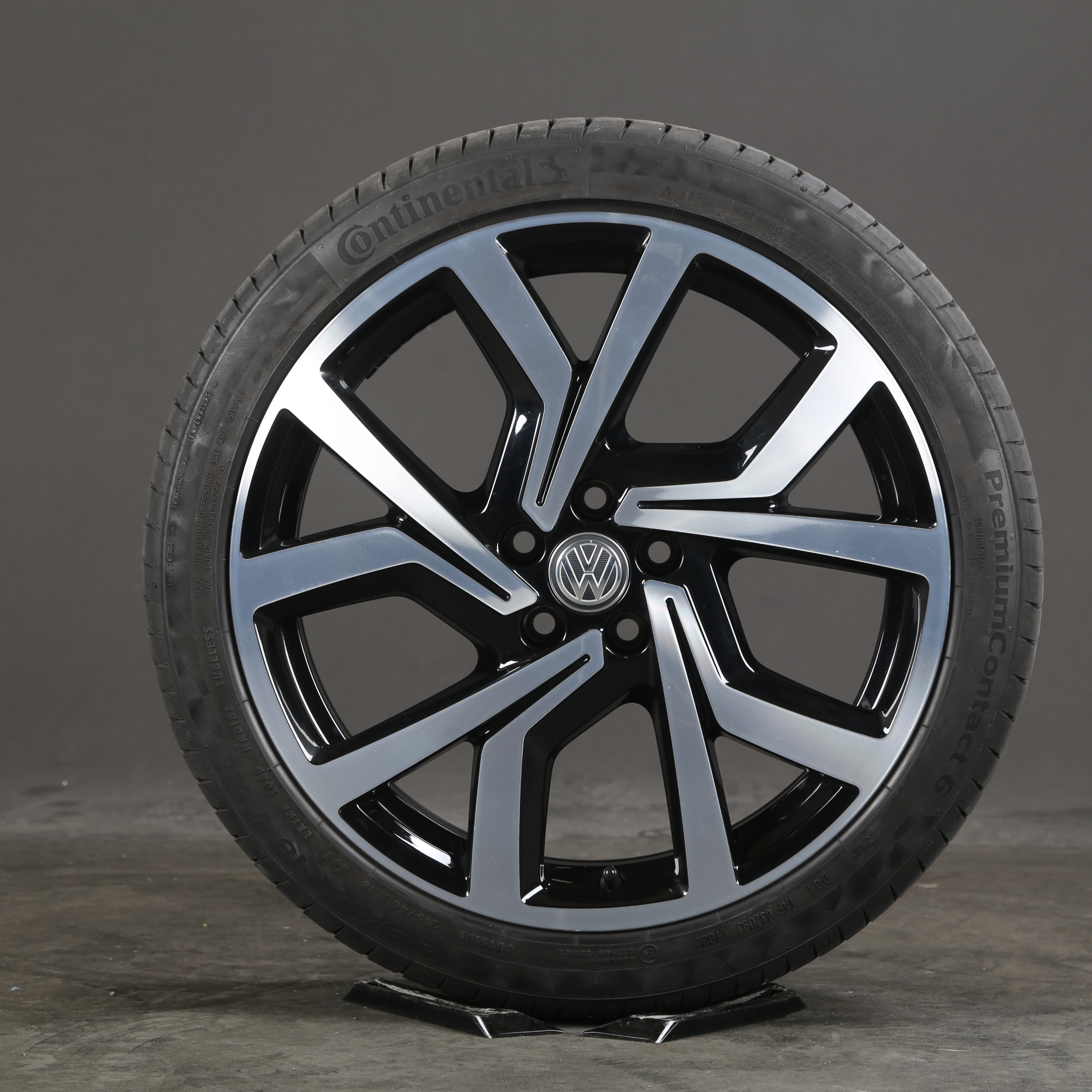 18 pouces roues d'été d'origine VW Polo VI AW1 Brescia 2G0601025AC GTI pneus d'été