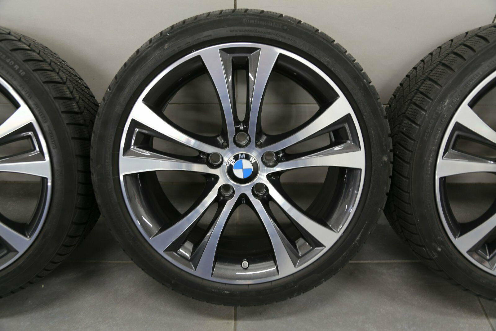 18-inch dubbelspaaks 384 winterwielen BMW 1 Serie F20 F21 2 Serie F22 F23 velgen 6796210