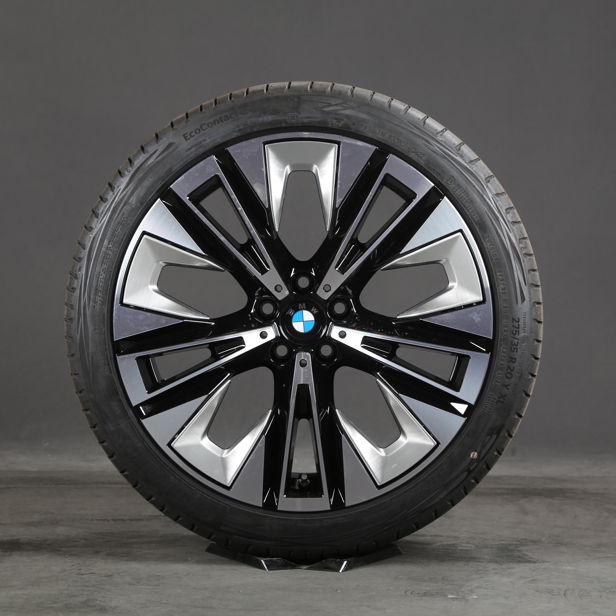 20 pouces roues d'été d'origine BMW Série 5 i5 G60 G61 5A324E4 5A324E5 937 Pneus d'été