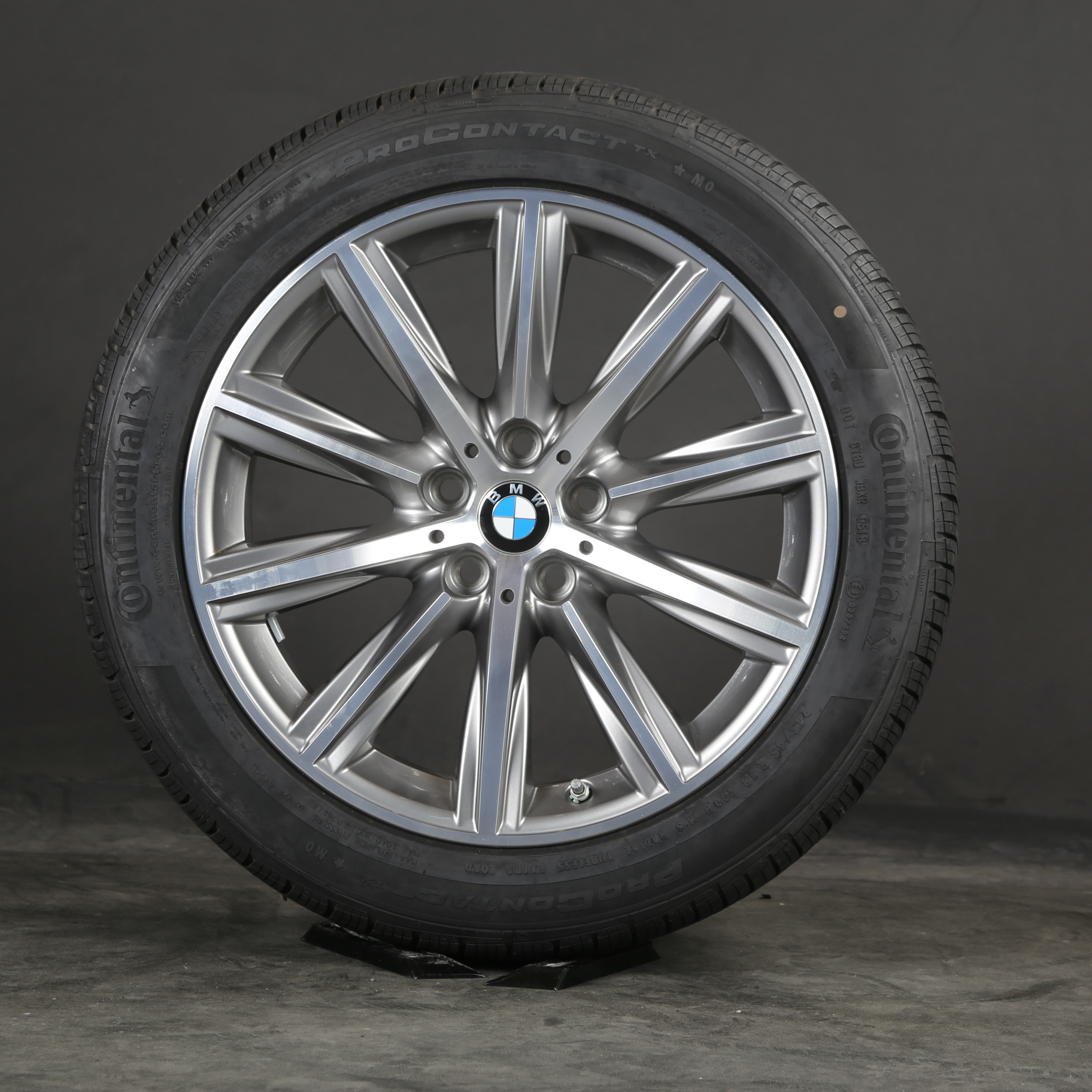 18-tommer helårsfælge original BMW 5-serie G30 Styling 684 6874441 G31 All-weather