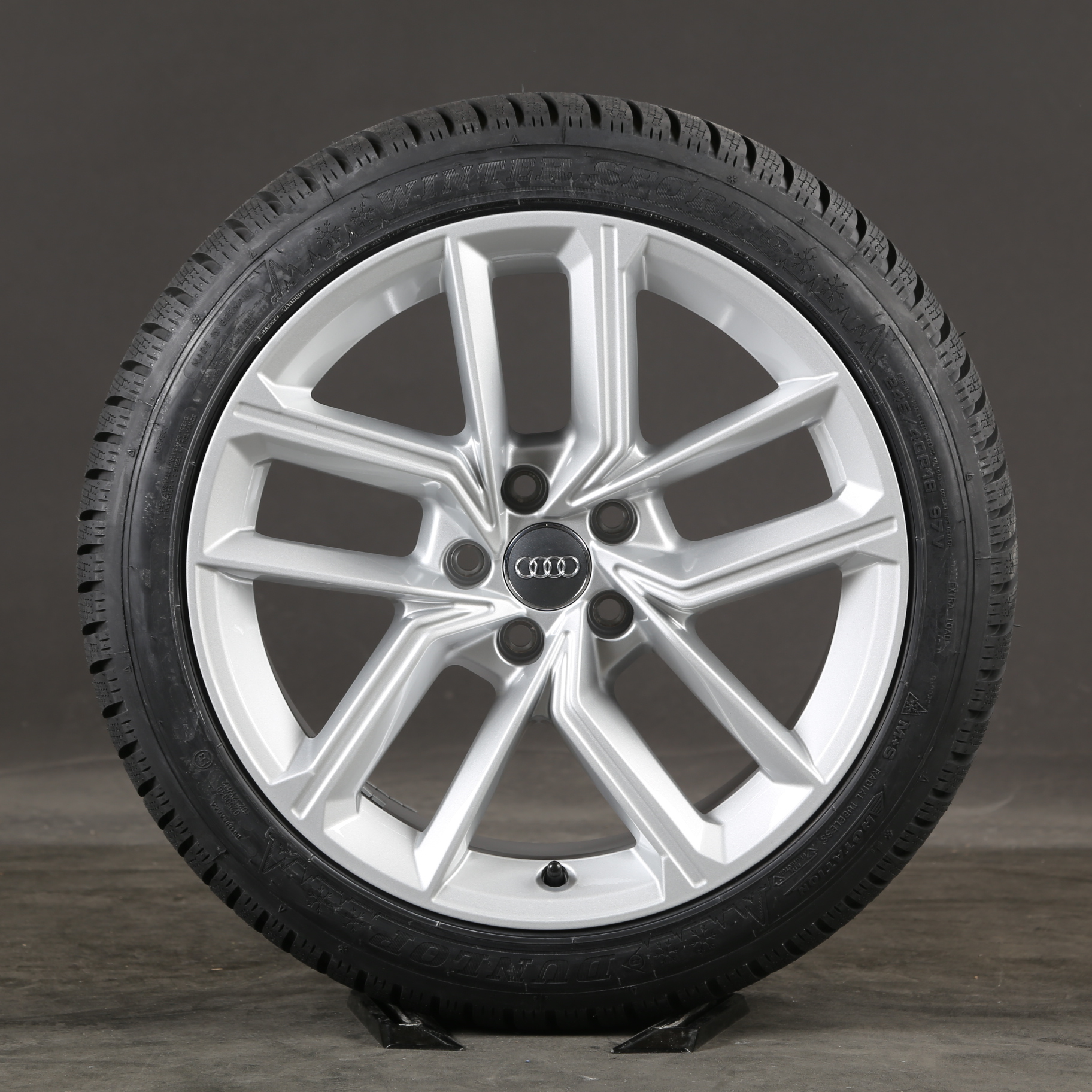 18 pouces roues d'hiver d'origine Audi A5 S5 8W F5 8W0601025FL pneus d'hiver