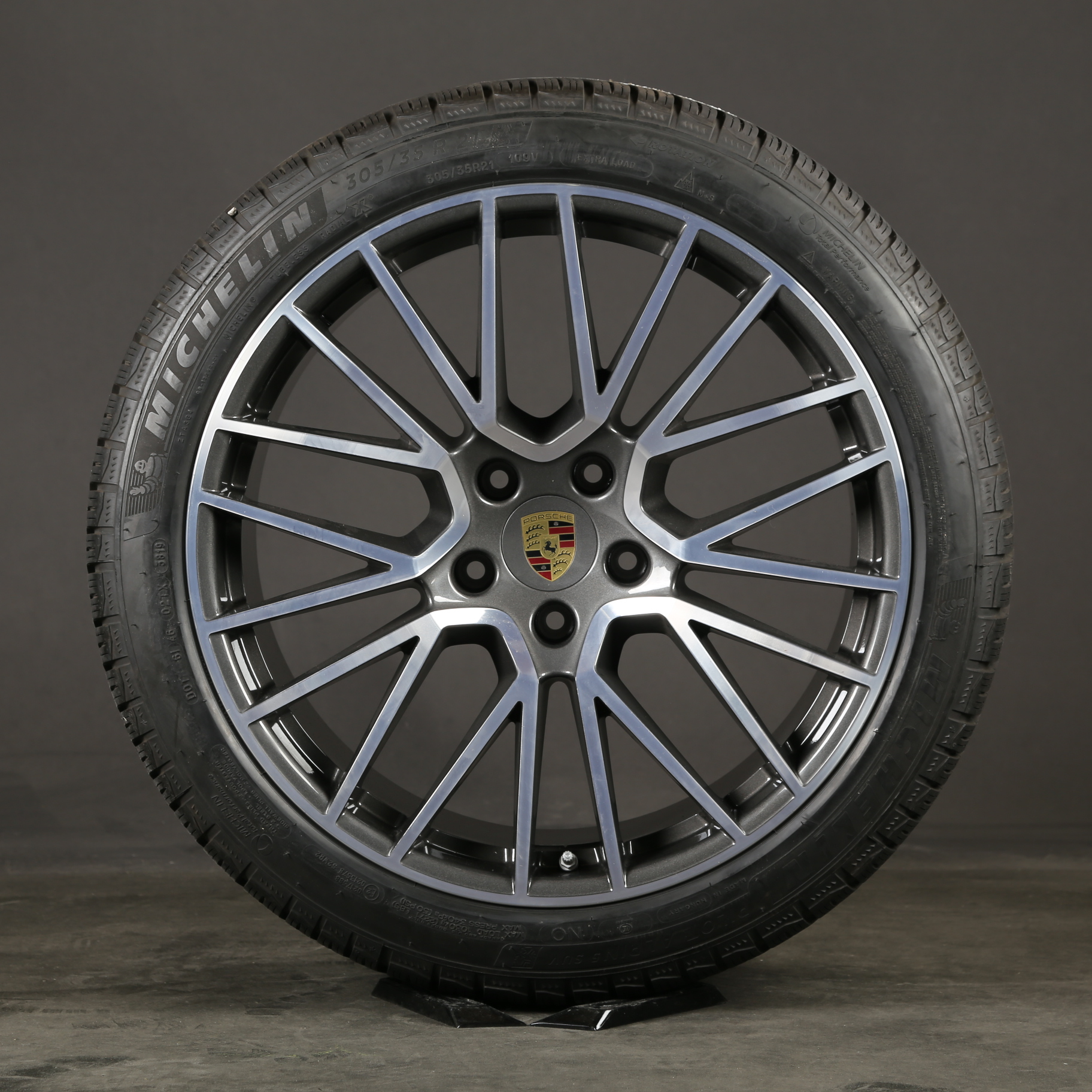 21 pouces roues d'hiver d'origine Porsche Cayenne Coupé E3 9Y RS Spyder 9Y3601025AC