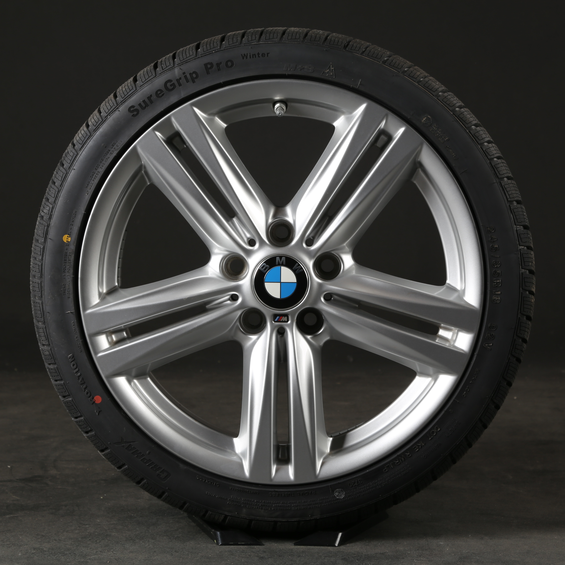 18 pouces roues d'hiver d'origine BMW Série 1 F20 F21 Série 2 F22 F23 M386 jantes 7845852
