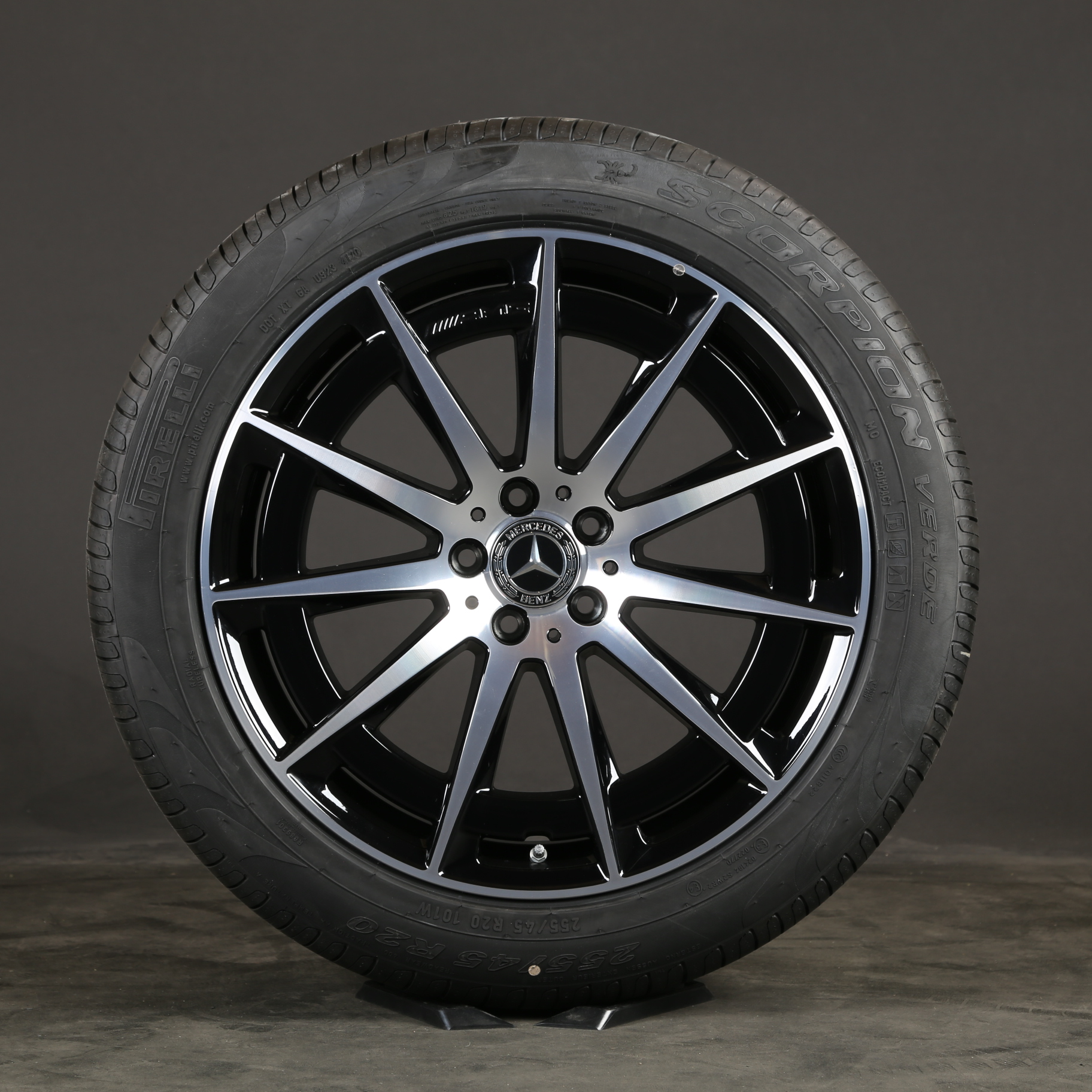 20 pouces roues d'été d'origine AMG Mercedes EQC A2934010800 A2934010900