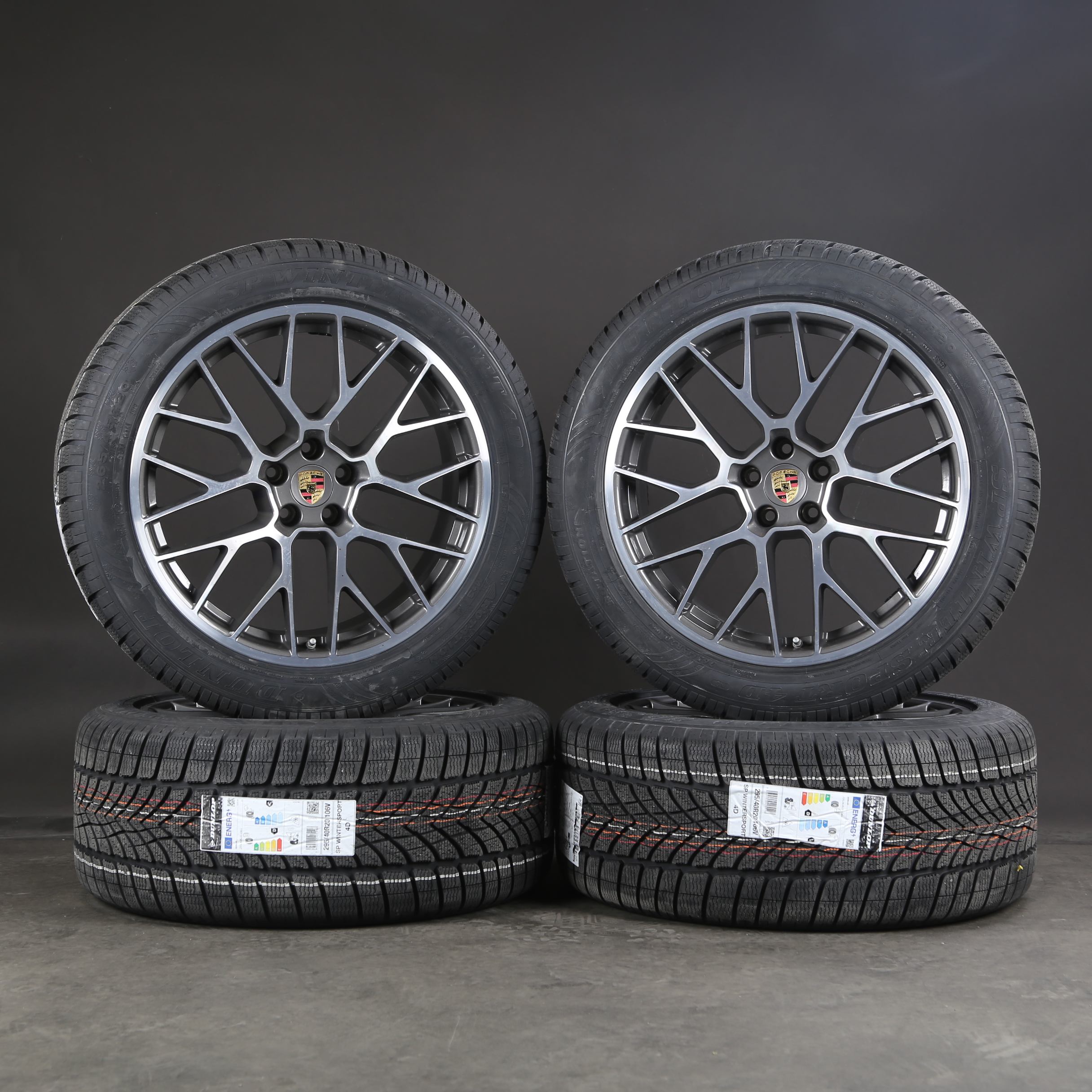 20 inch winter wheels Porsche Macan I II 95B RS Spyder 95B601025BF 95B601025BG