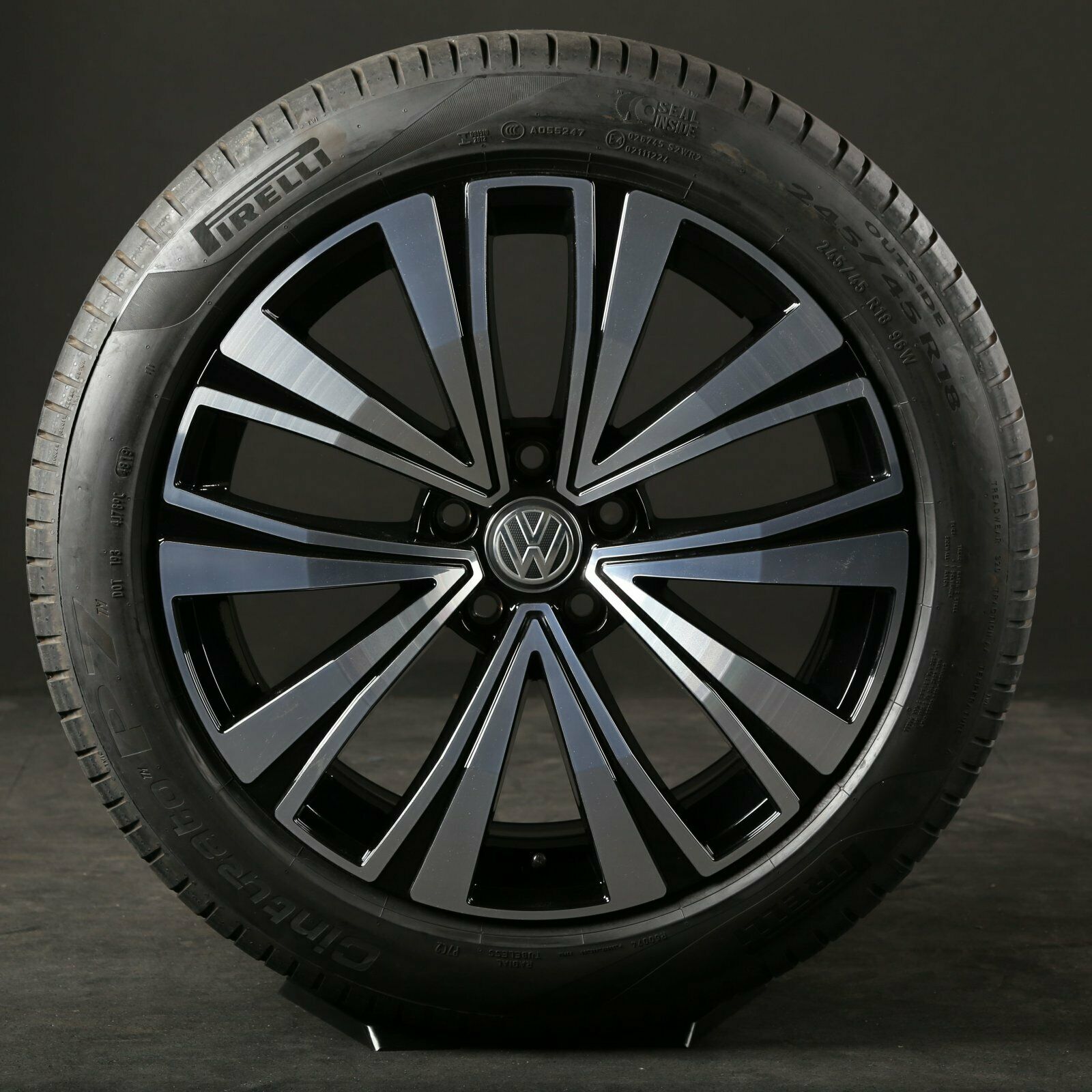 Originele 18-inch zomerwielen VW Arteon 3H 3G8601025F Lichtmetalen velgen Muscat