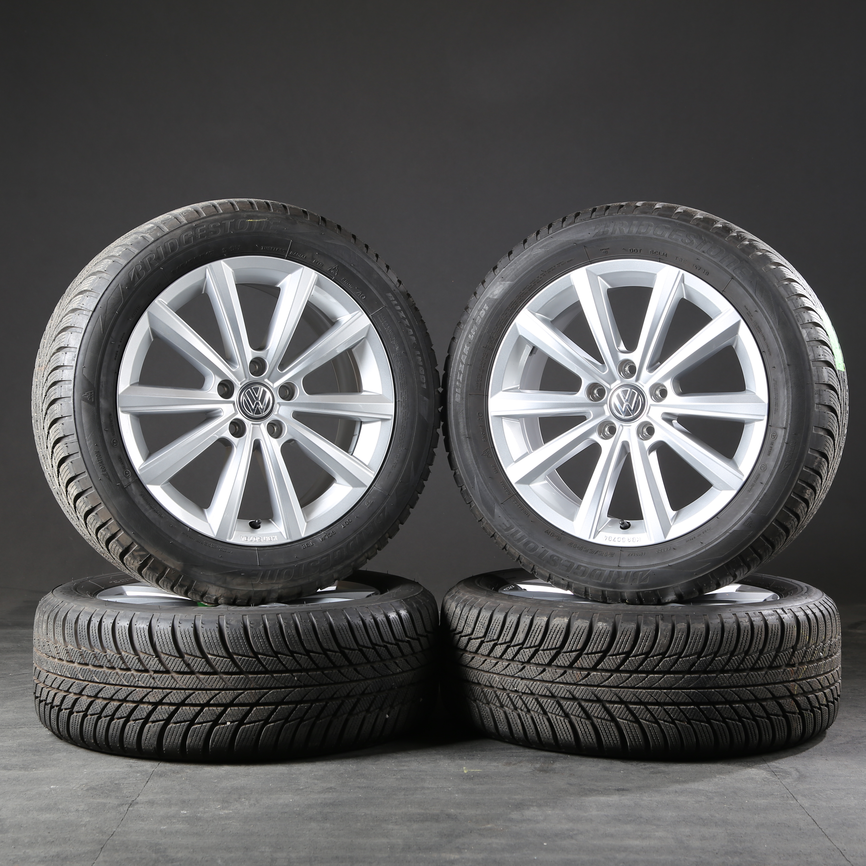 17 pouces roues d'hiver d'origine VW T-Roc 2GA601025M Merano jantes en aluminium