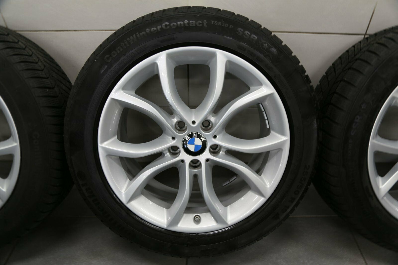 Vinterhjul original 19 tommer BMW X6 F16 Styling 594 fælge 6858872 6858873