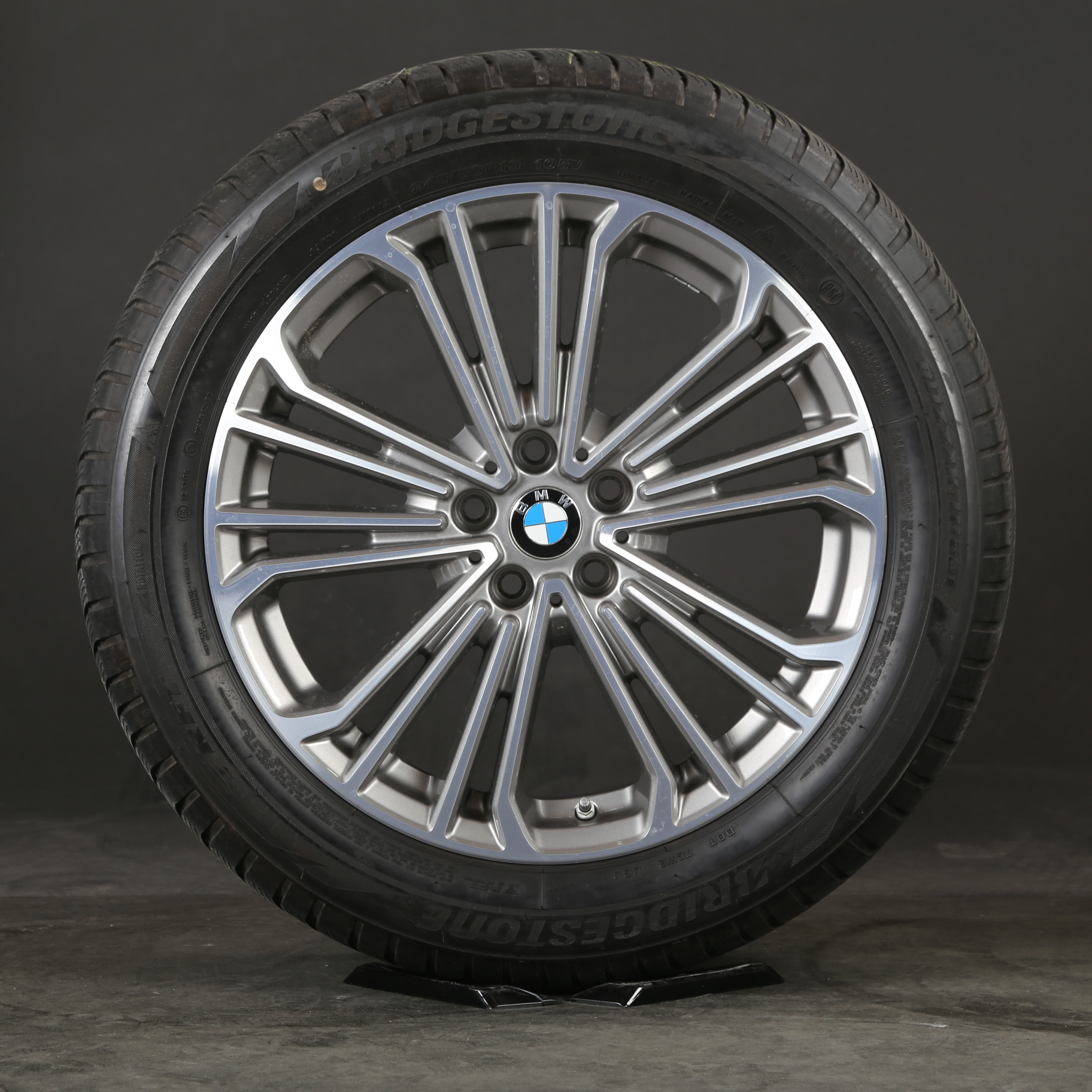 19 pouces roues d'hiver d'origine BMW X3 G01 X4 G02 6877331 696 Pneus d'hiver