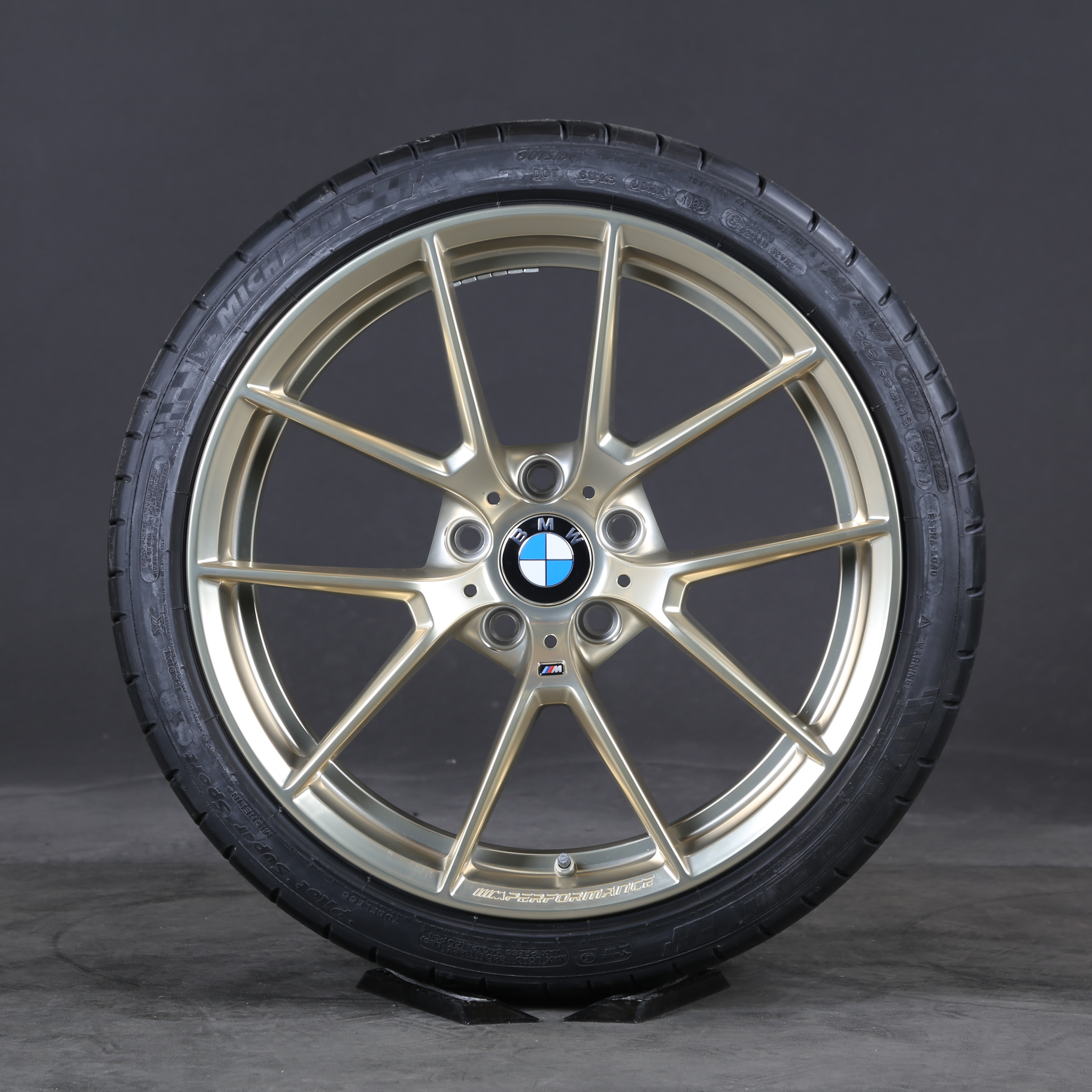 19 pouces roues d'été d'origine BMW M2 F87 M763 763M Performance 8097287
