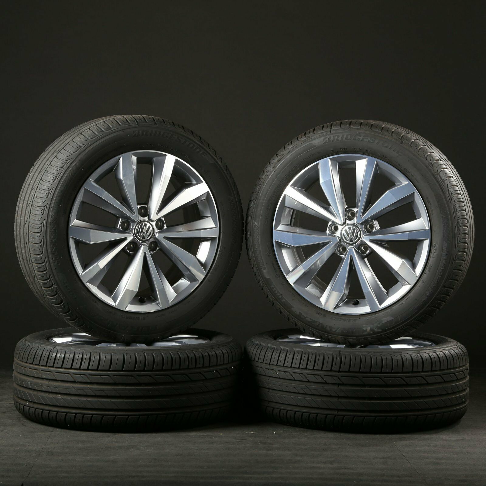 17 pouces roues d'été d'origine VW T-Roc Mayfield 2GA601025B jantes en aluminium