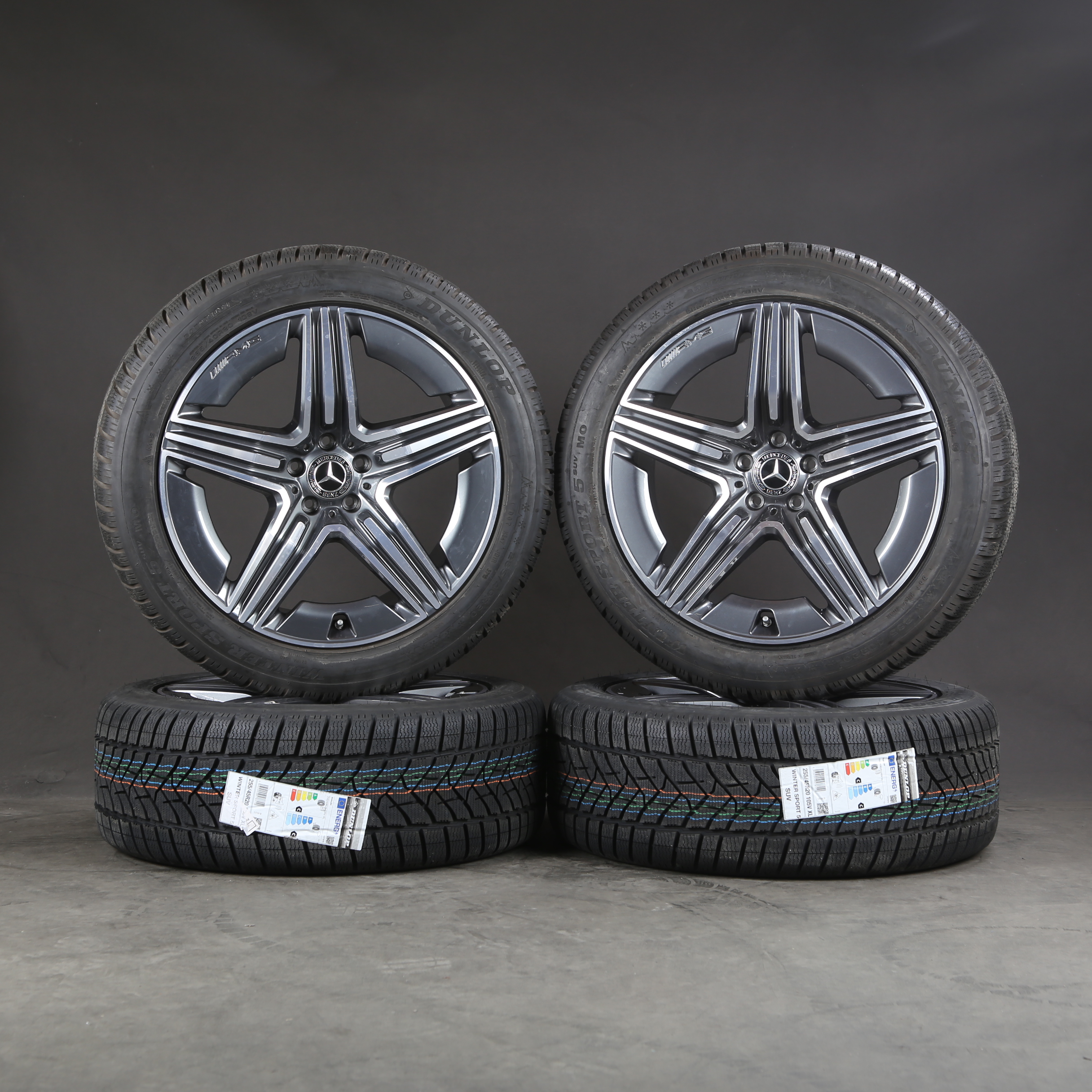 20 pouces roues d'hiver d'origine Mercedes GLC X254 C254 A2544010600 pneus d'hiver