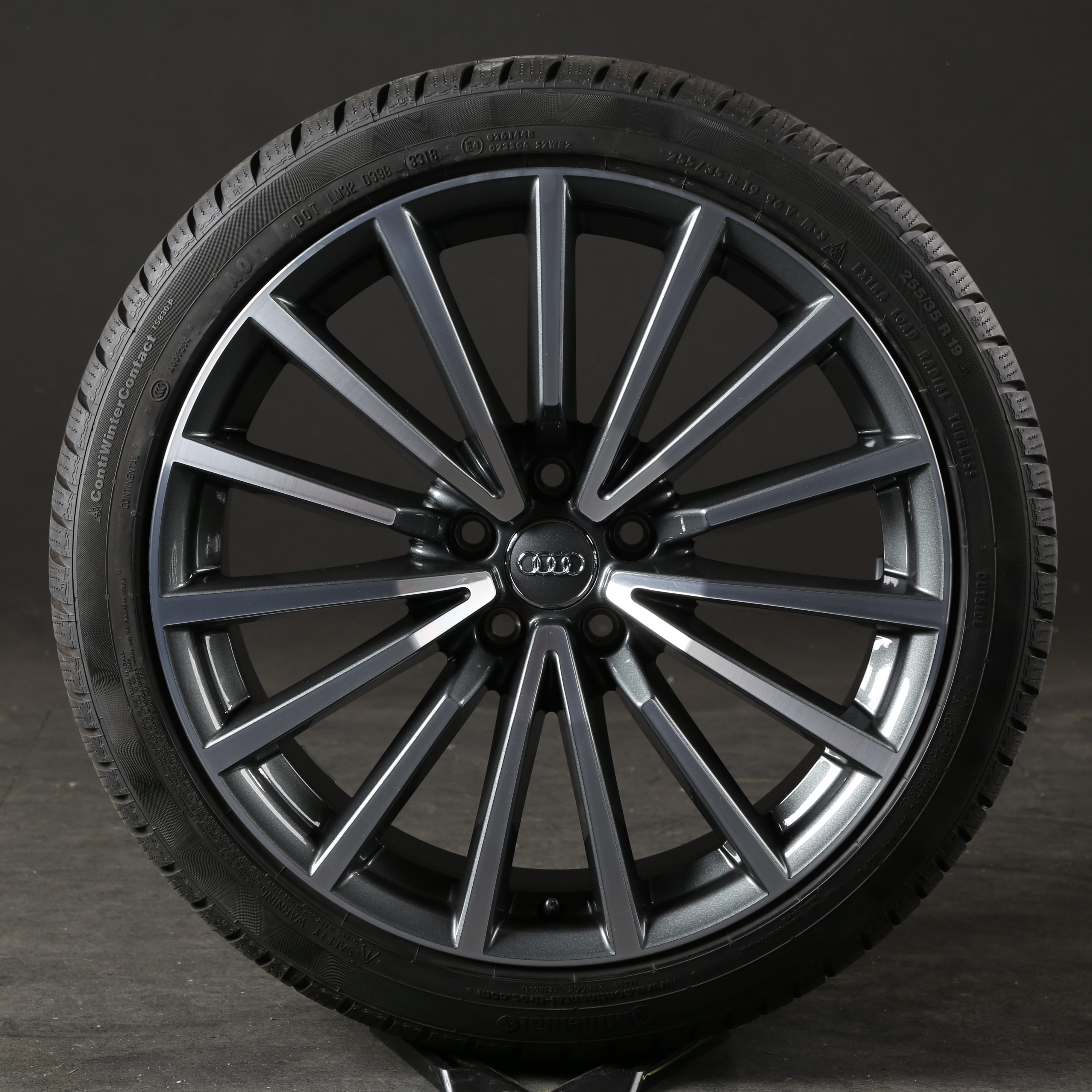 19 pouces roues d'hiver d'origine Audi A5 S5 F5 S-Line 8W0601025AN pneus d'hiver