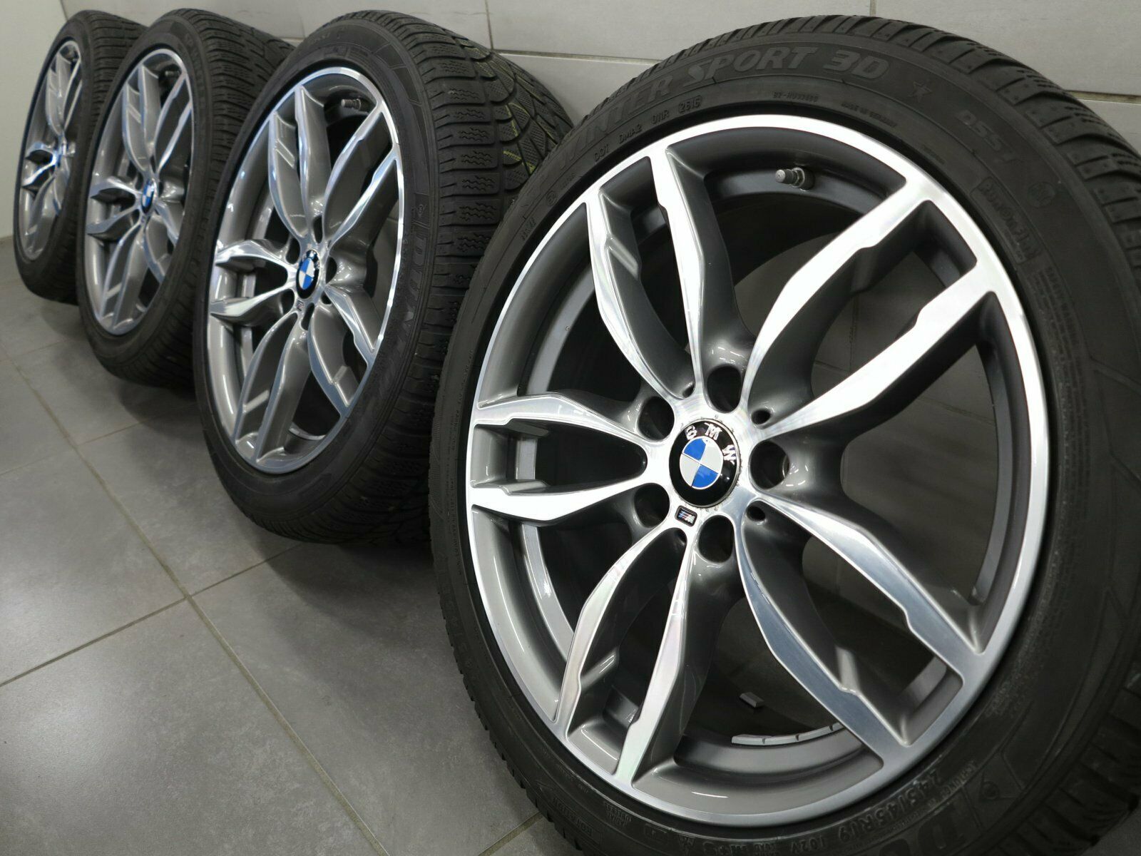 BMW X3 F25 X4 F26 M622 original 19 pouces roues d'hiver 7849661 pneus d'hiver