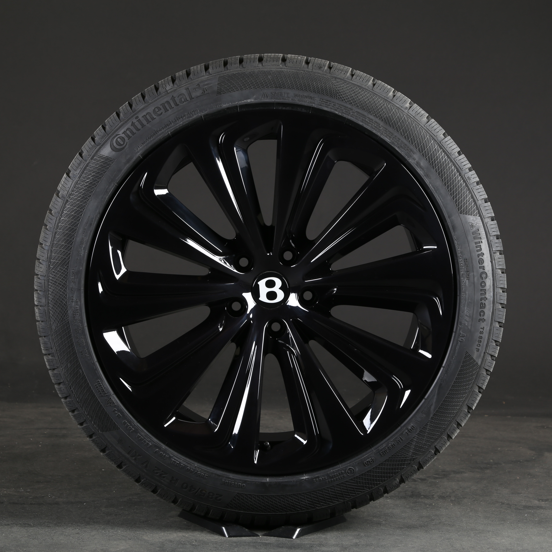22 inch originele Bentley Bentayga 4V winterwielen 36A601025S NIEUWE winterbanden