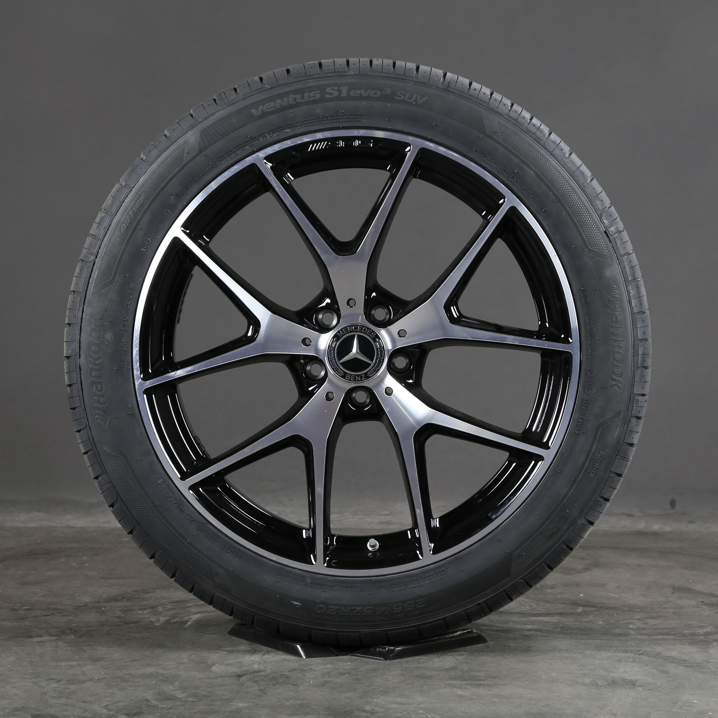 20 pouces roues d'été d'origine Mercedes GLC C253 X253 A2534015500 AMG pneus d'été