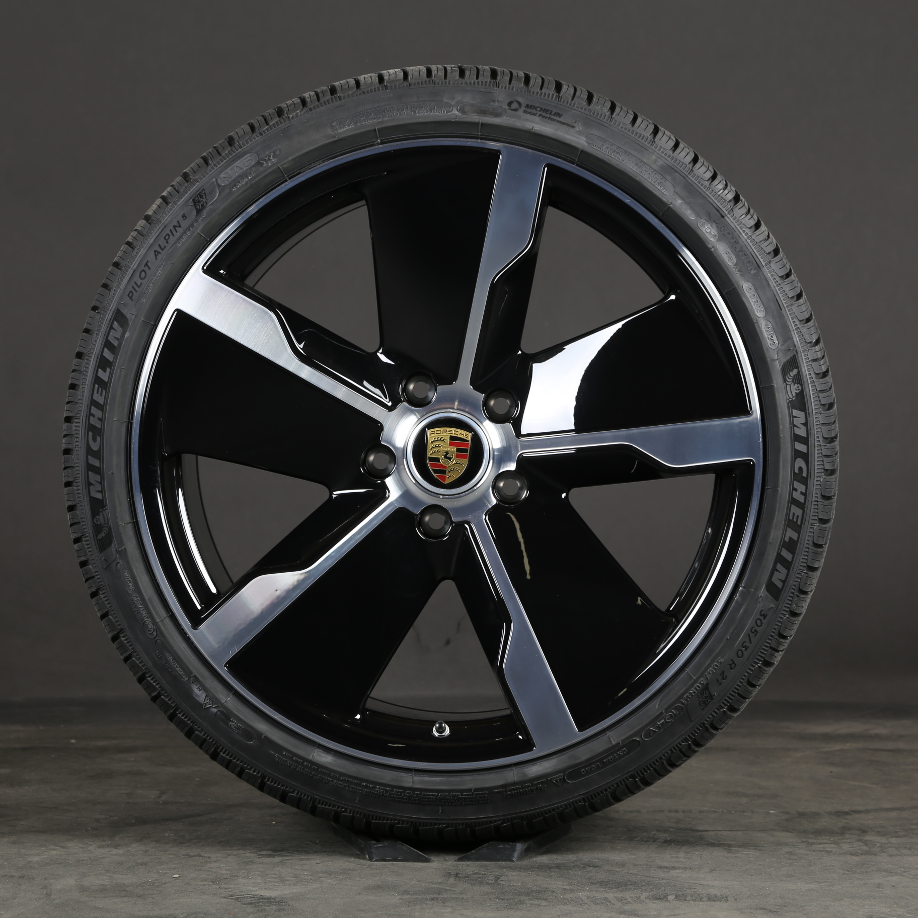 21 pouces roues d'hiver d'origine Porsche Taycan 9J1601025R 9J1601025AC pneus d'hiver