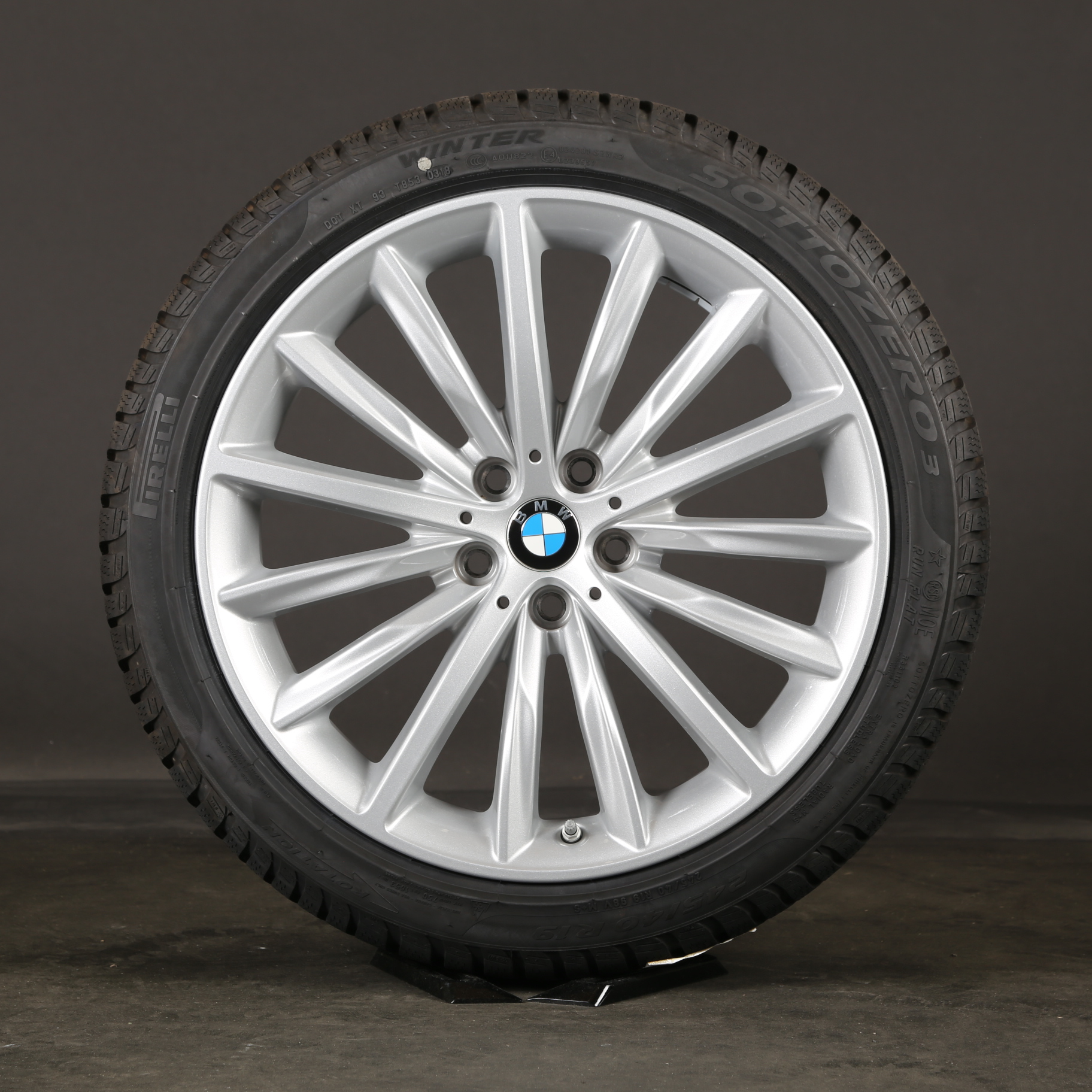 19 inch winterwielen origineel BMW 5 Serie G30 G31 6863419 velgen 633 aluminium velgen