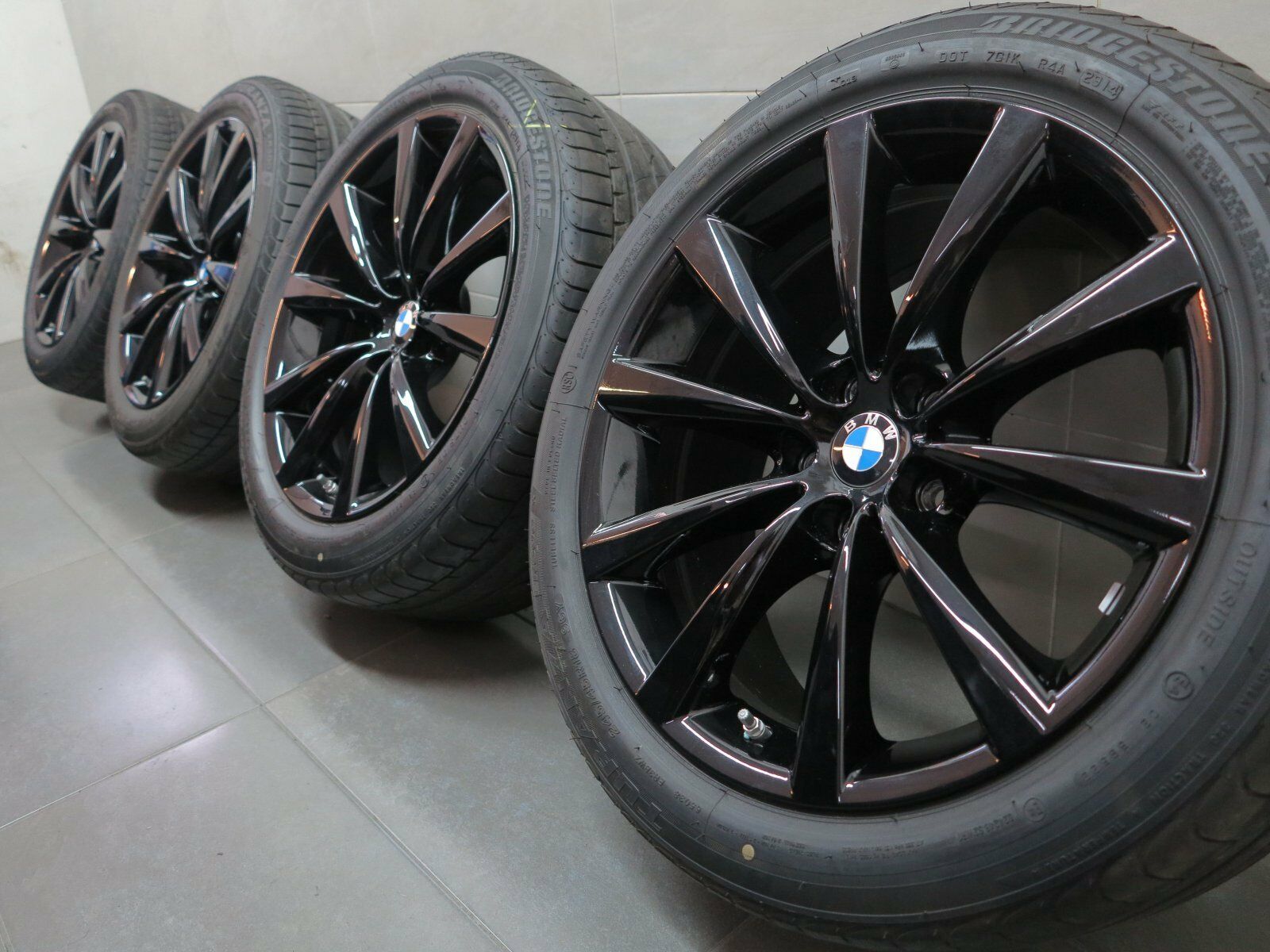18 pouces roues d'été d'origine BMW Série 8 G14 G15 G16 Série 5 G30 G31 6867338 jantes 642