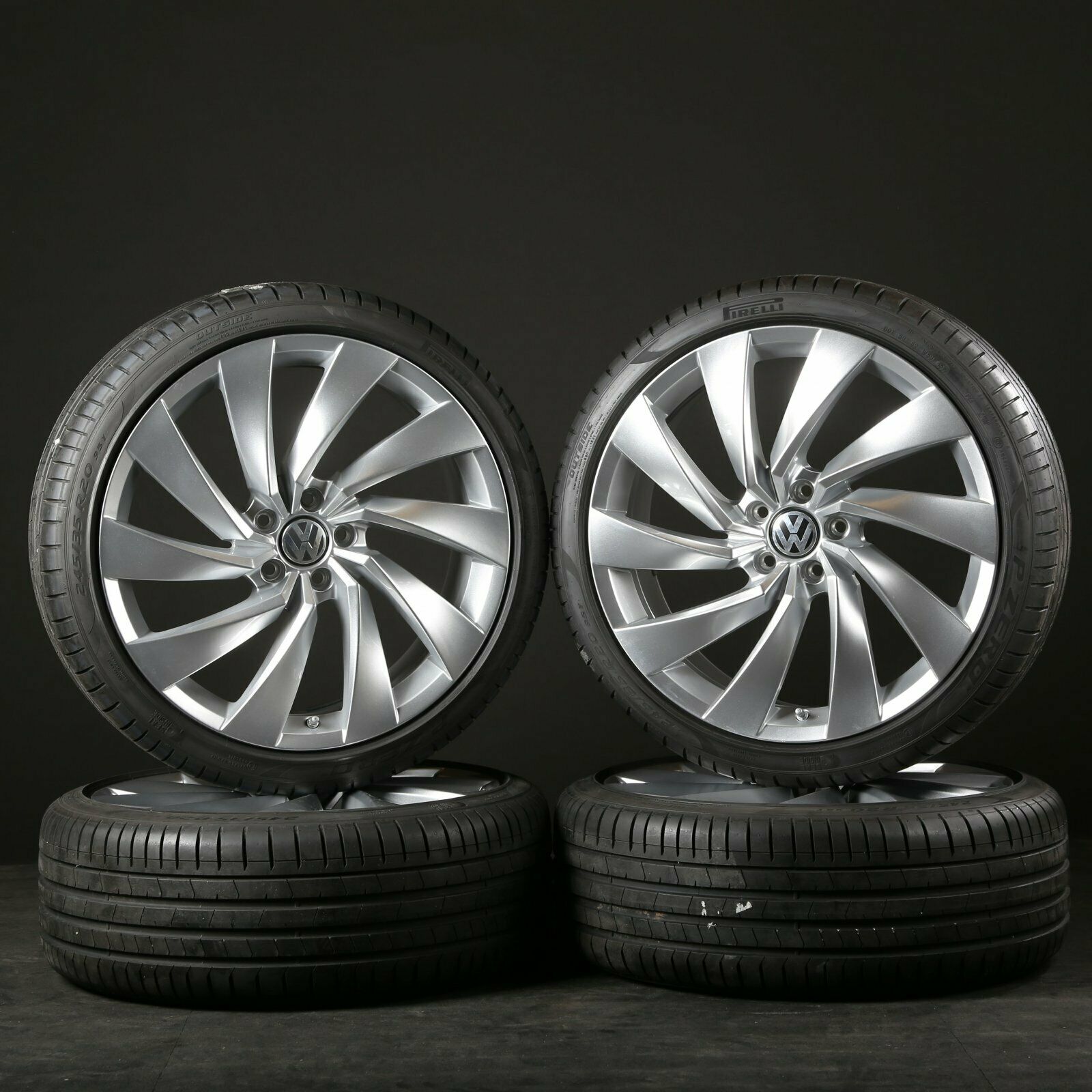 20 pouces VW Passat Alltrack 3G Arteon 3H roues d'été Rosario 3G8601025D Jantes en aluminium
