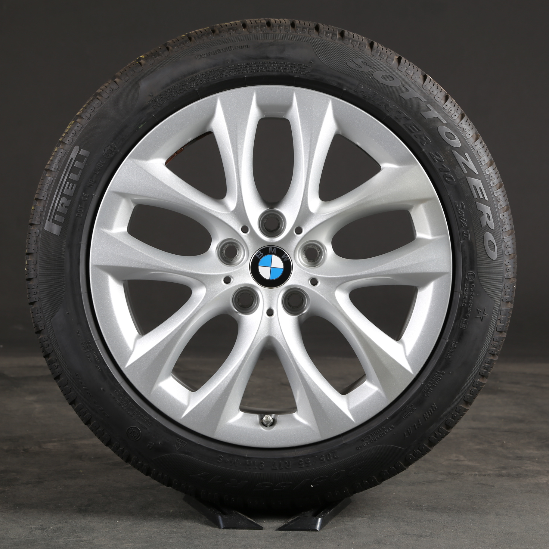 17 pouces roues d'hiver d'origine BMW Série 2 GT F46 Active Tourer F45 479 6855088