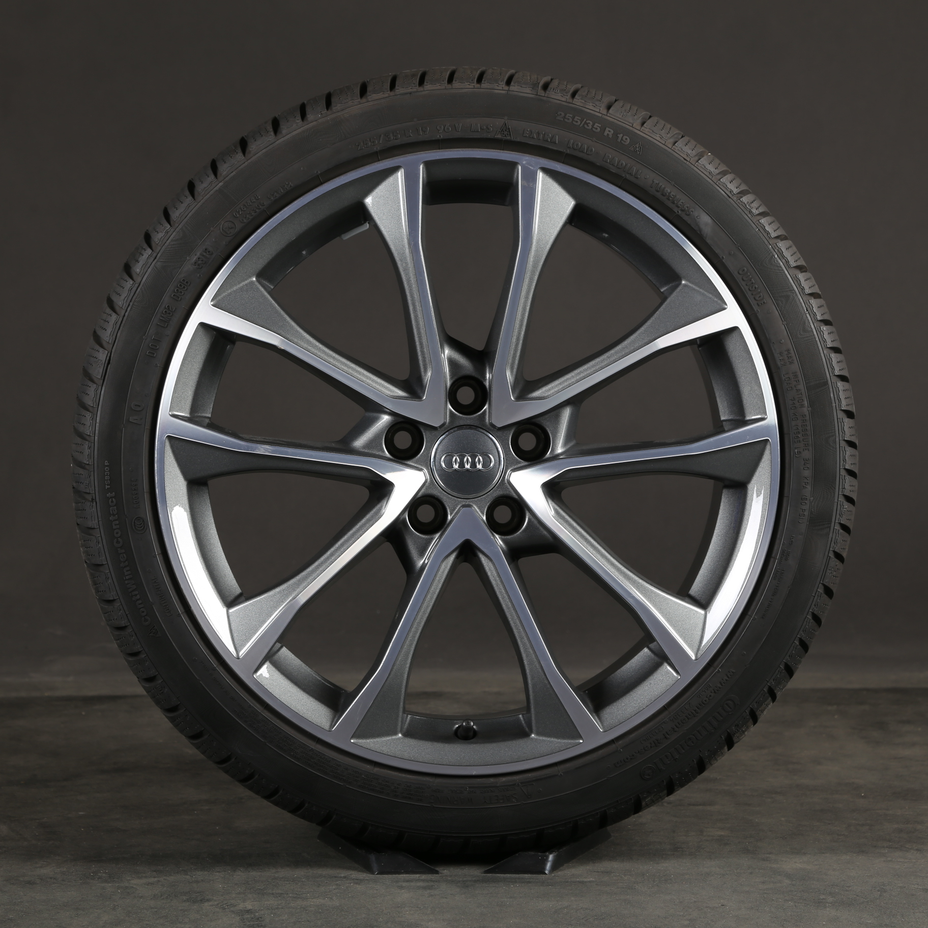 19 pouces roues d'hiver d'origine Audi A5 S5 S4 8W S-Line Facelift 8W0601025BF