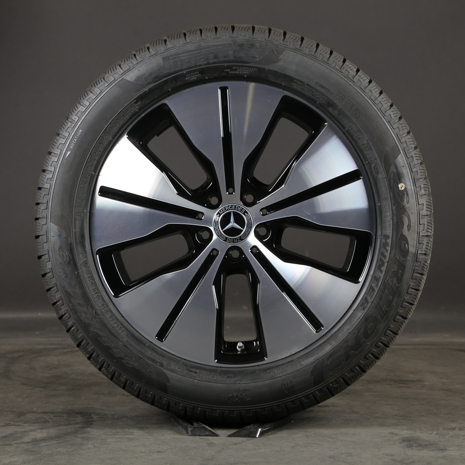 19 pouces roues d'hiver d'origine Mercedes EQC N293 A2934010100 pneus d'hiver