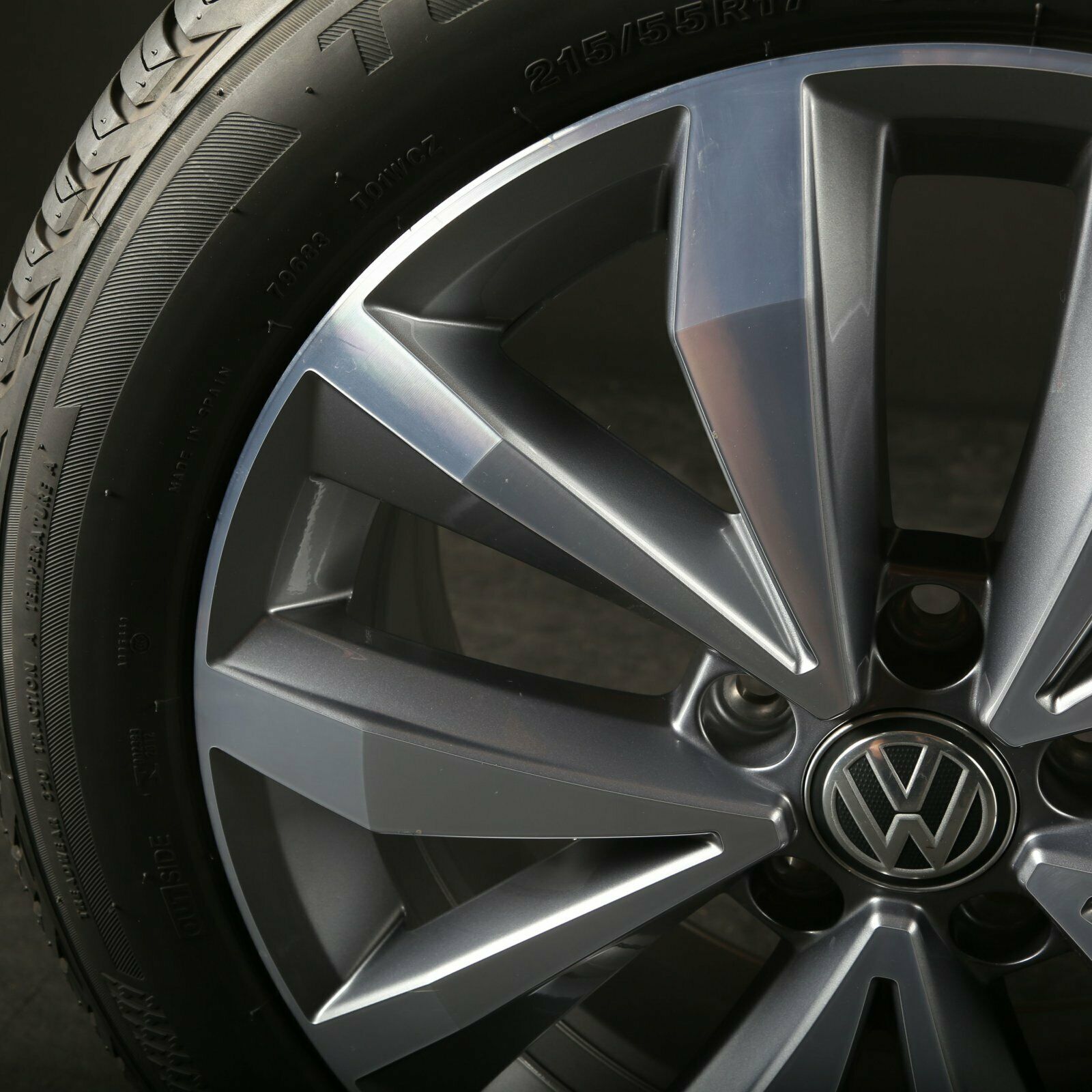 17 inch zomerwielen origineel VW T-Roc Mayfield 2GA601025B velgen lichtmetalen velgen