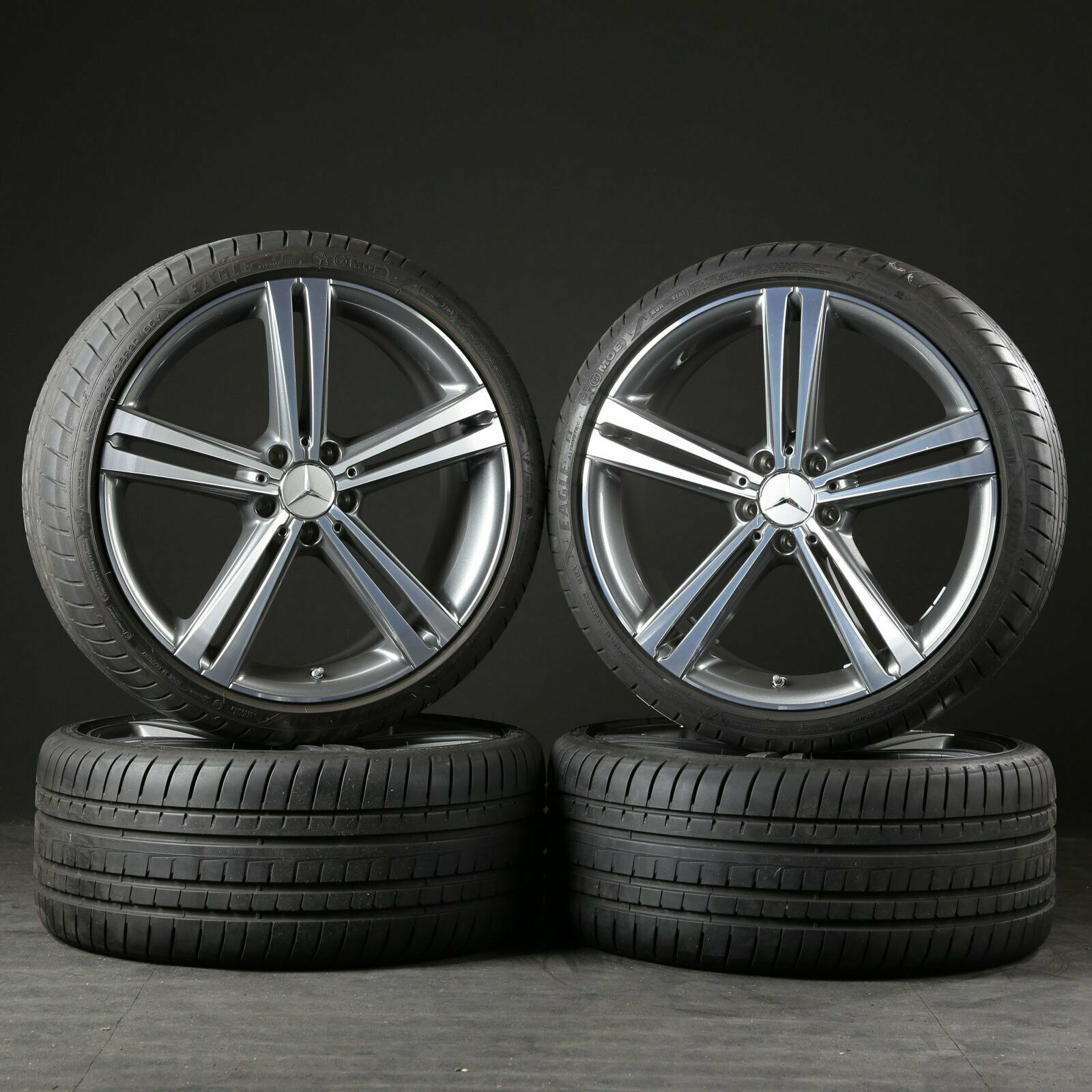 20 pouces roues d'été Mercedes CLS Coupé C257 Jantes en aluminium A2574010500 A2574010600