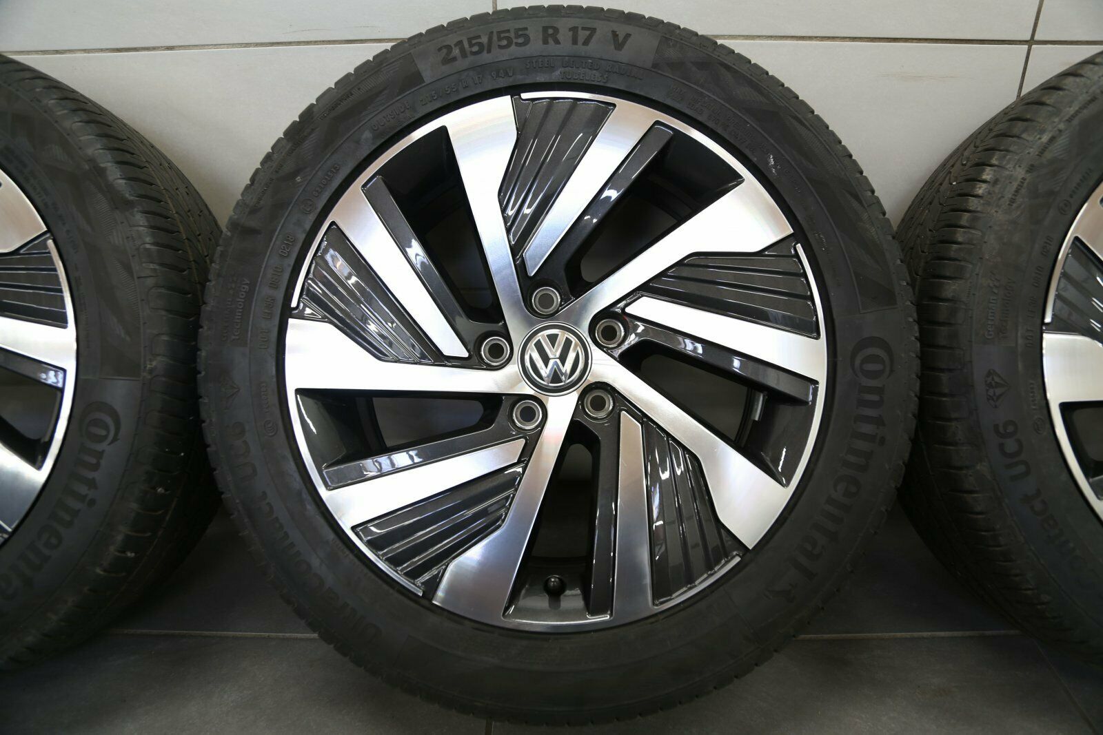 17 pouces roues d'été d'origine VW Passat B8 Beetle 5C Lee jantes en aluminium 3GB601025D